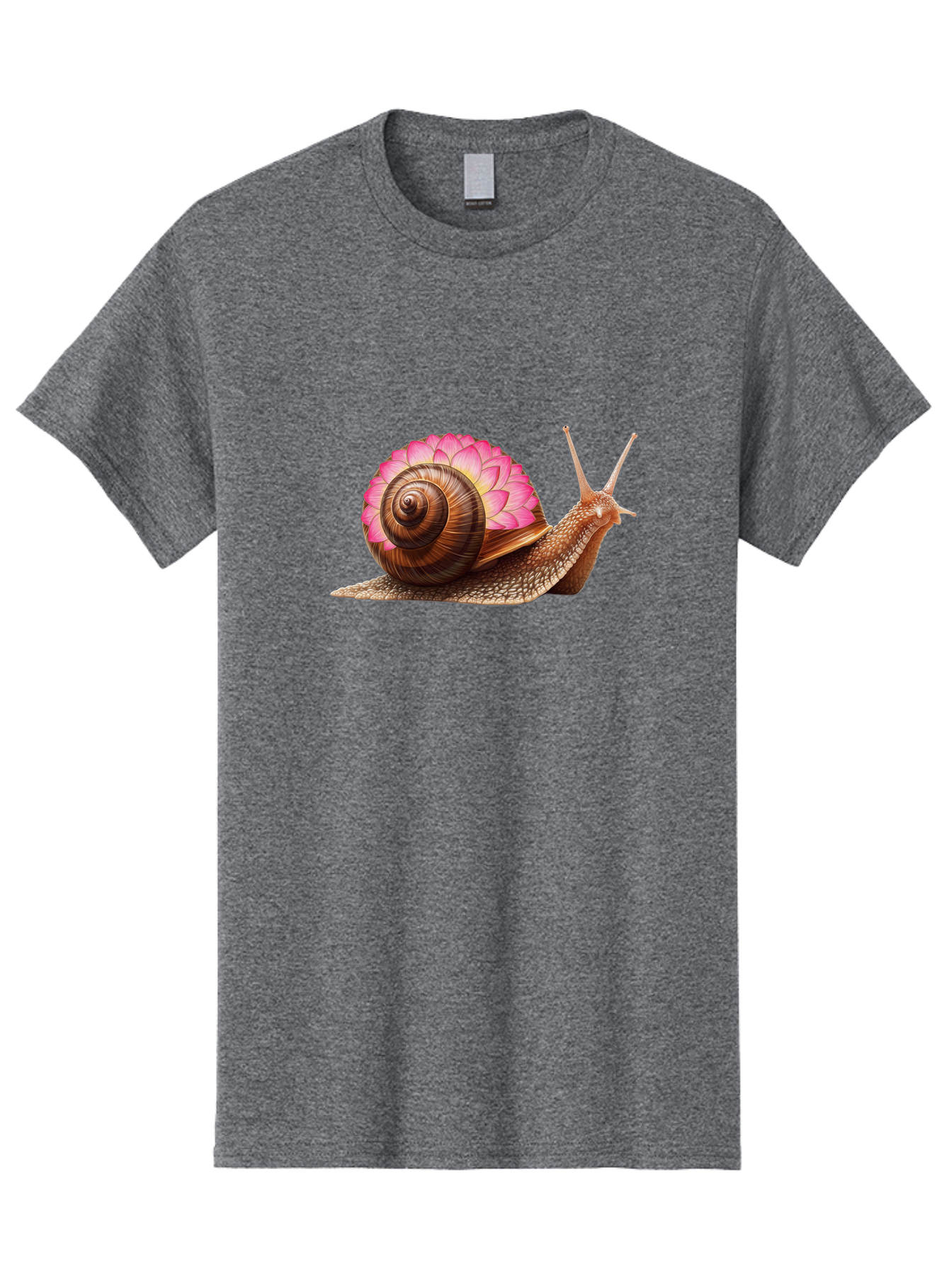 Snail-With-Lotus-Flower-Shell Men'S Graphic Tee, 100% Cotton, Comfortable Casual Summer Wear, Machine Washable, Vintage Camera, Old Camera, Antique Camera, Black Camera, Classic Photography, Photography Equipment, Nostalgic Device, Bag023
