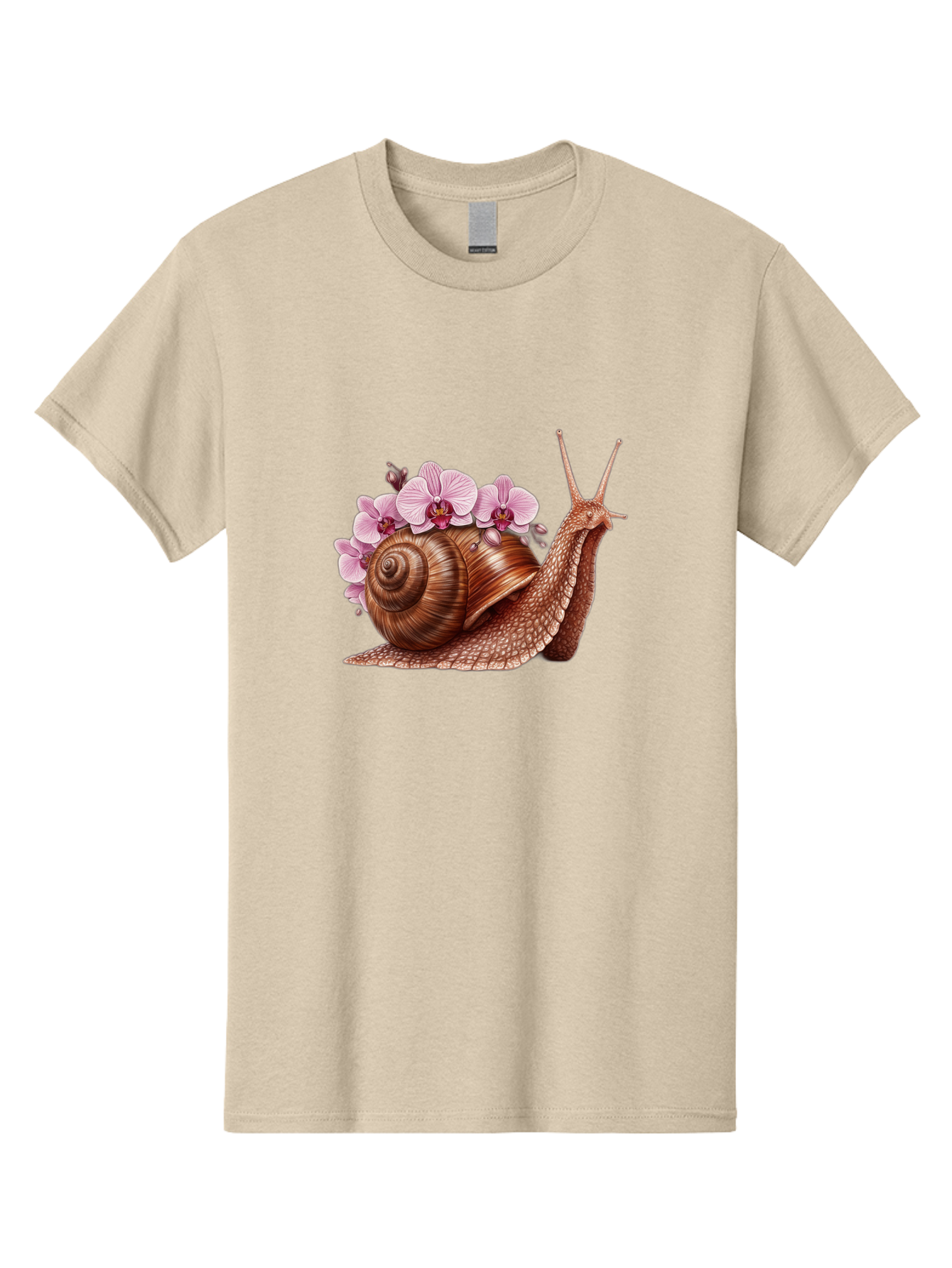 Snail-With-Orchids Men'S Graphic Tee, 100% Cotton, Comfortable Casual Summer Wear, Machine Washable, Vintage Camera, Old Camera, Antique Camera, Black Camera, Classic Photography, Photography Equipment, Nostalgic Device, Film Camera, Bag024