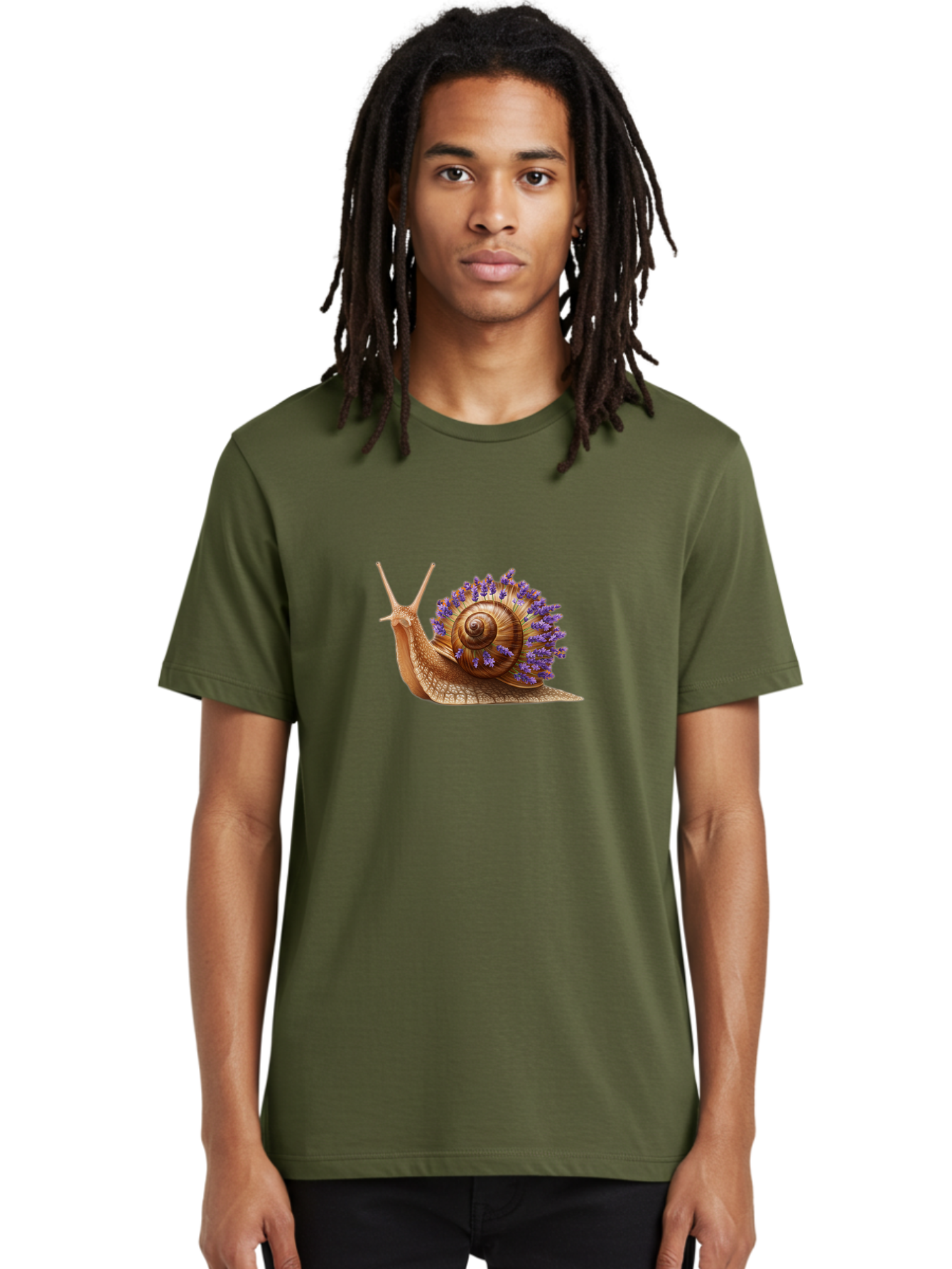 Snail-With-Purple-Flowers Men'S Graphic Tee, 100% Cotton, Comfortable Casual Summer Wear, Machine Washable, Vintage Camera, Old Camera, Antique Camera, Black Camera, Classic Photography, Photography Equipment, Nostalgic Device, Film Camera, Bag026