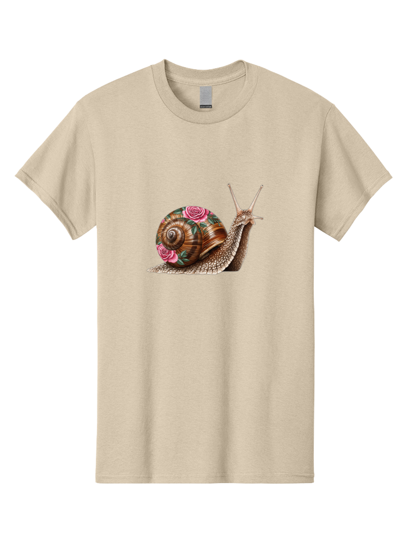 Snail-With-Roses Men'S Graphic Tee, 100% Cotton, Comfortable Casual Summer Wear, Machine Washable, Vintage Camera, Old Camera, Antique Camera, Black Camera, Classic Photography, Photography Equipment, Nostalgic Device, Film Camera, Camera Art Bag027