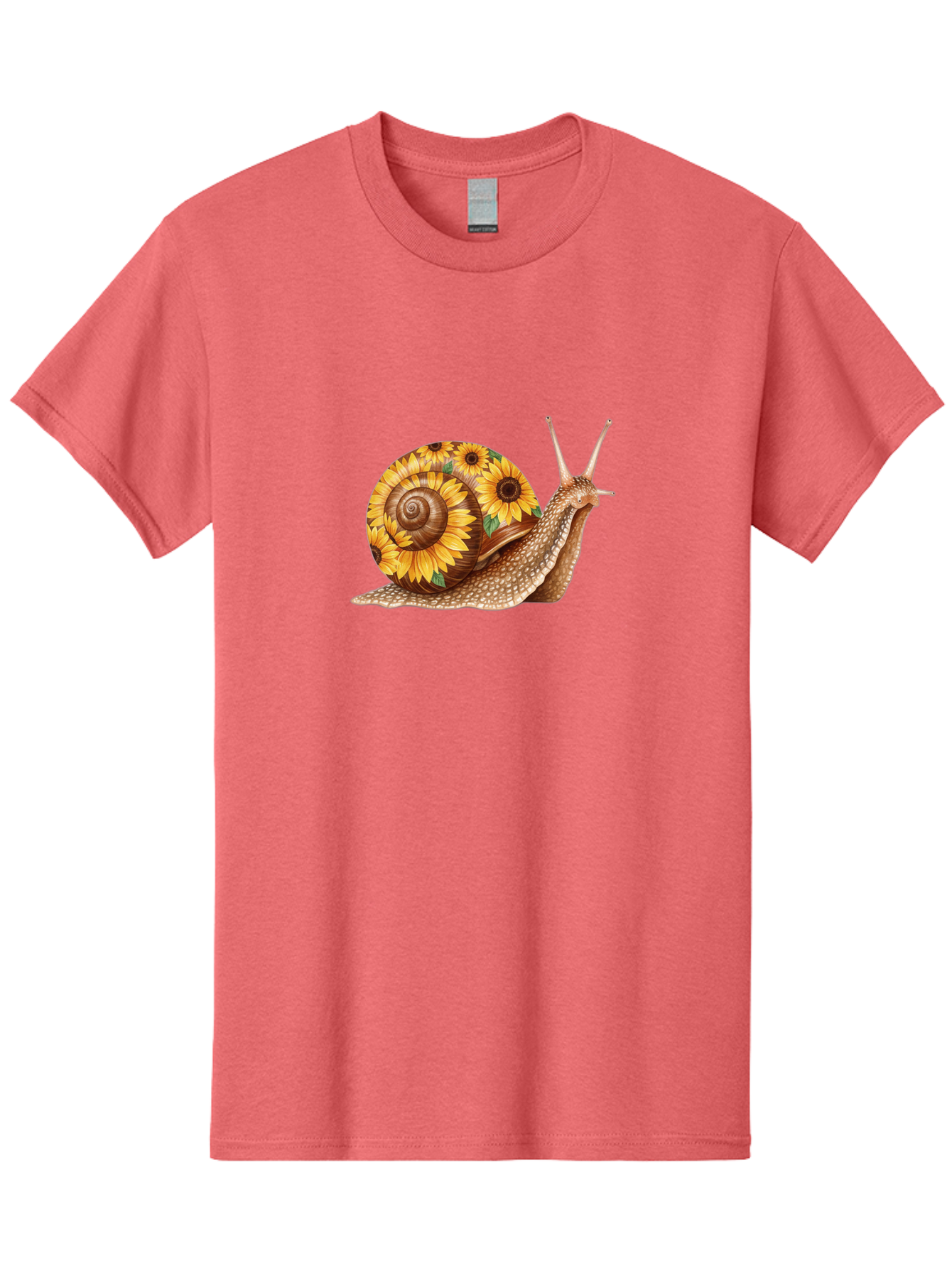 Snail-With-Sunflowers Men'S Graphic Tee, 100% Cotton, Comfortable Casual Summer Wear, Machine Washable, Vintage Camera, Old Camera, Antique Camera, Black Camera, Classic Photography, Photography Equipment, Nostalgic Device, Film Camera, Bag029