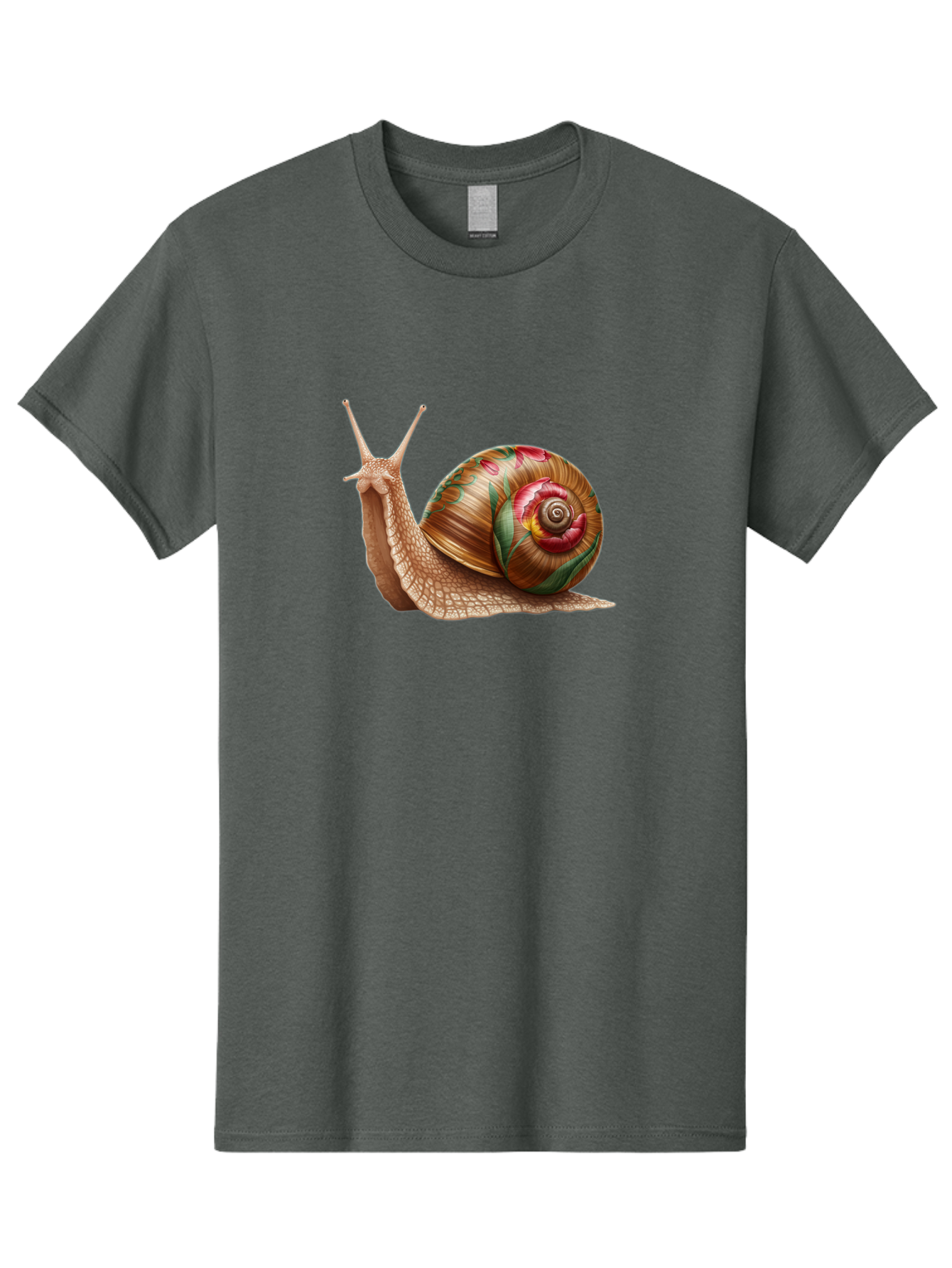Snail Men'S Graphic Tee, 100% Cotton, Comfortable Casual Summer Wear, Machine Washable, Vintage Camera, Old Camera, Antique Camera, Black Camera, Classic Photography, Photography Equipment, Nostalgic Device, Film Camera, Camera Art Bag031