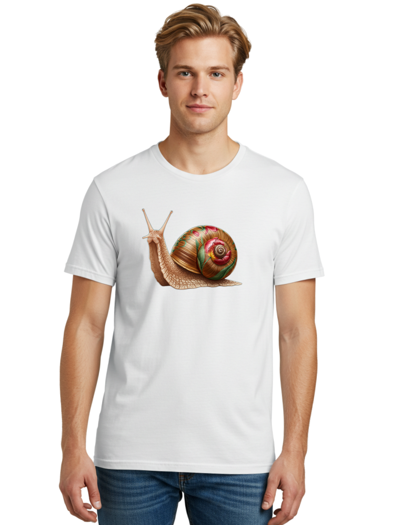 Snail Men'S Graphic Tee, 100% Cotton, Comfortable Casual Summer Wear, Machine Washable, Vintage Camera, Old Camera, Antique Camera, Black Camera, Classic Photography, Photography Equipment, Nostalgic Device, Film Camera, Camera Art Bag031