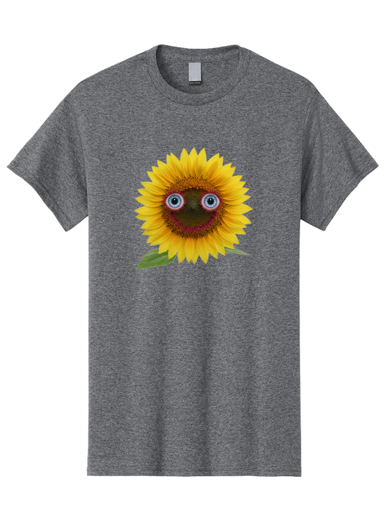 Sunflower-Smiley Men'S Graphic Tee, 100% Cotton, Comfortable Casual Summer Wear, Machine Washable, Vintage Camera, Old Camera, Antique Camera, Black Camera, Classic Photography, Photography Equipment, Nostalgic Device, Film Camera, Camera Art Bag040