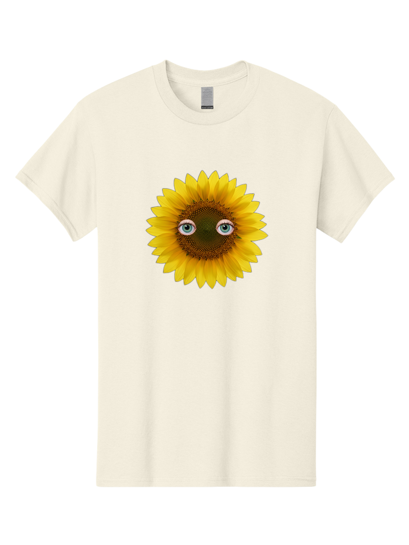 Sunflower-With-Eyes-4 Men'S Graphic Tee, 100% Cotton, Comfortable Casual Summer Wear, Machine Washable, Vintage Camera, Old Camera, Antique Camera, Black Camera, Classic Photography, Photography Equipment, Nostalgic Device, Film Camera, Bag044