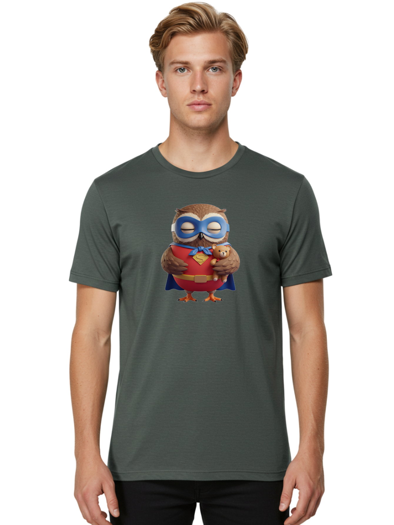 Super-Owl Men'S Graphic Tee, 100% Cotton, Comfortable Casual Summer Wear, Machine Washable, Vintage Camera, Old Camera, Antique Camera, Black Camera, Classic Photography, Photography Equipment, Nostalgic Device, Film Camera, Camera Art Bag049