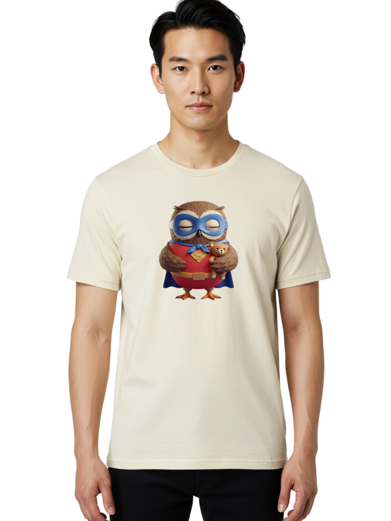 Super-Owl Men'S Graphic Tee, 100% Cotton, Comfortable Casual Summer Wear, Machine Washable, Vintage Camera, Old Camera, Antique Camera, Black Camera, Classic Photography, Photography Equipment, Nostalgic Device, Film Camera, Camera Art Bag049
