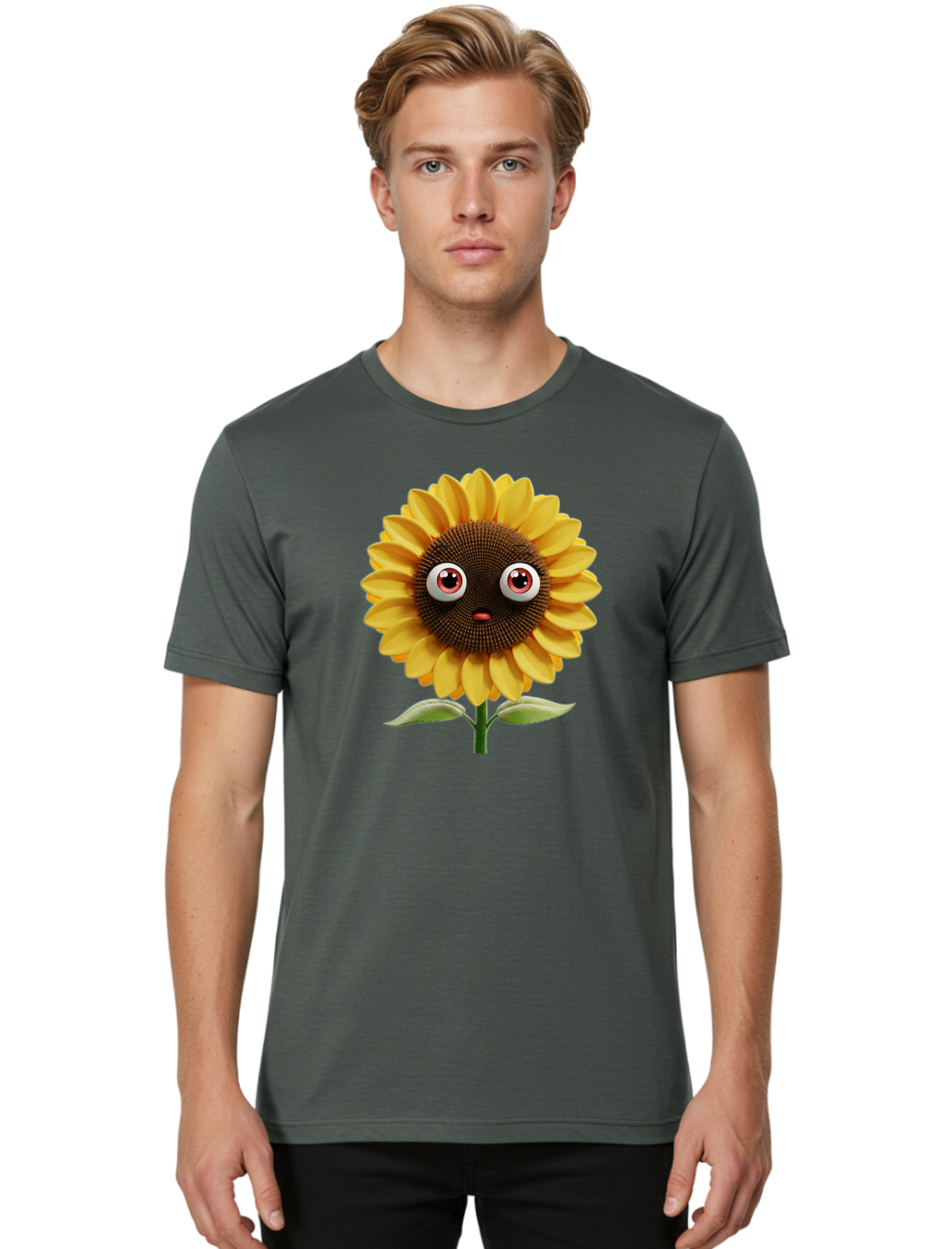 Surprised-Sunflower Men'S Graphic Tee, 100% Cotton, Comfortable Casual Summer Wear, Machine Washable, Vintage Camera, Old Camera, Antique Camera, Black Camera, Classic Photography, Photography Equipment, Nostalgic Device, Film Camera, Bag051