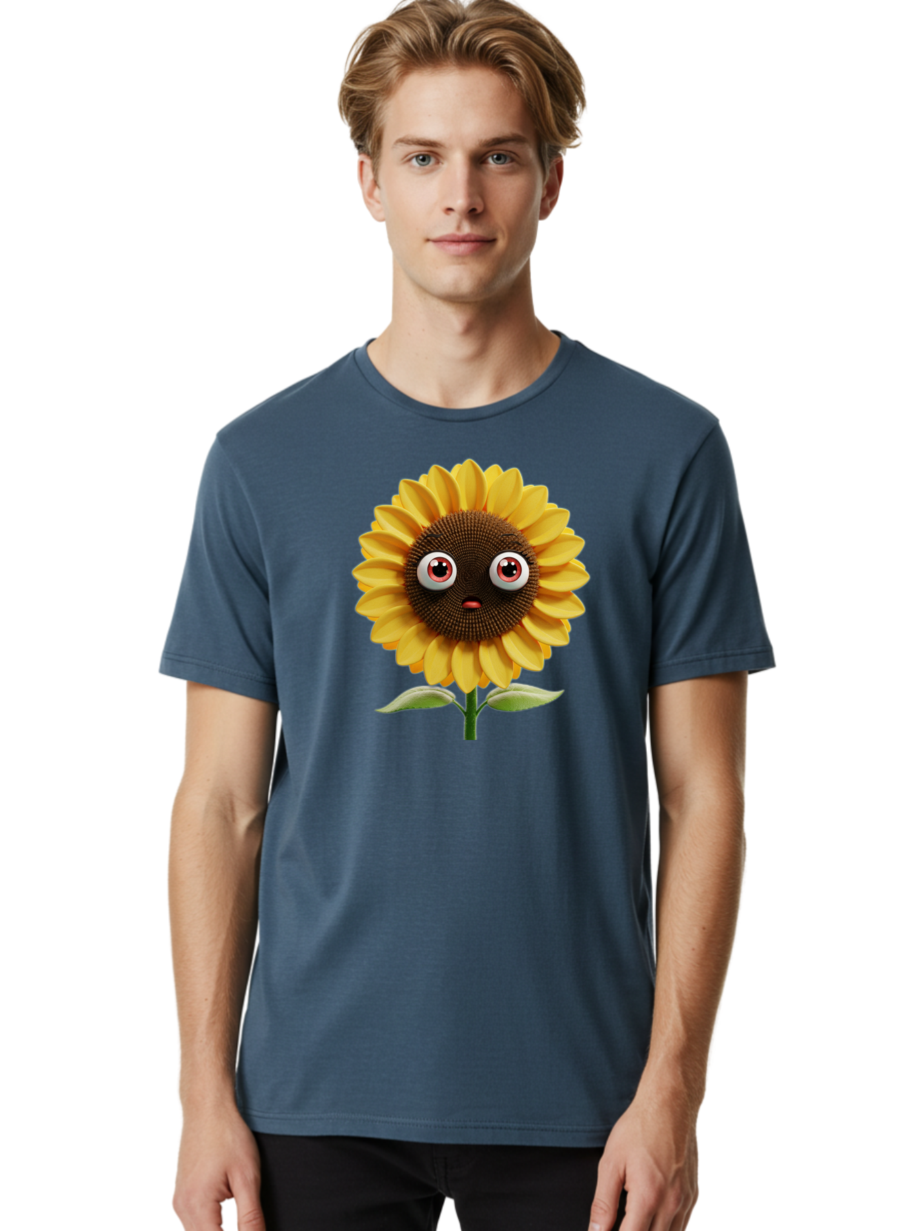 Surprised-Sunflower Men'S Graphic Tee, 100% Cotton, Comfortable Casual Summer Wear, Machine Washable, Vintage Camera, Old Camera, Antique Camera, Black Camera, Classic Photography, Photography Equipment, Nostalgic Device, Film Camera, Bag051