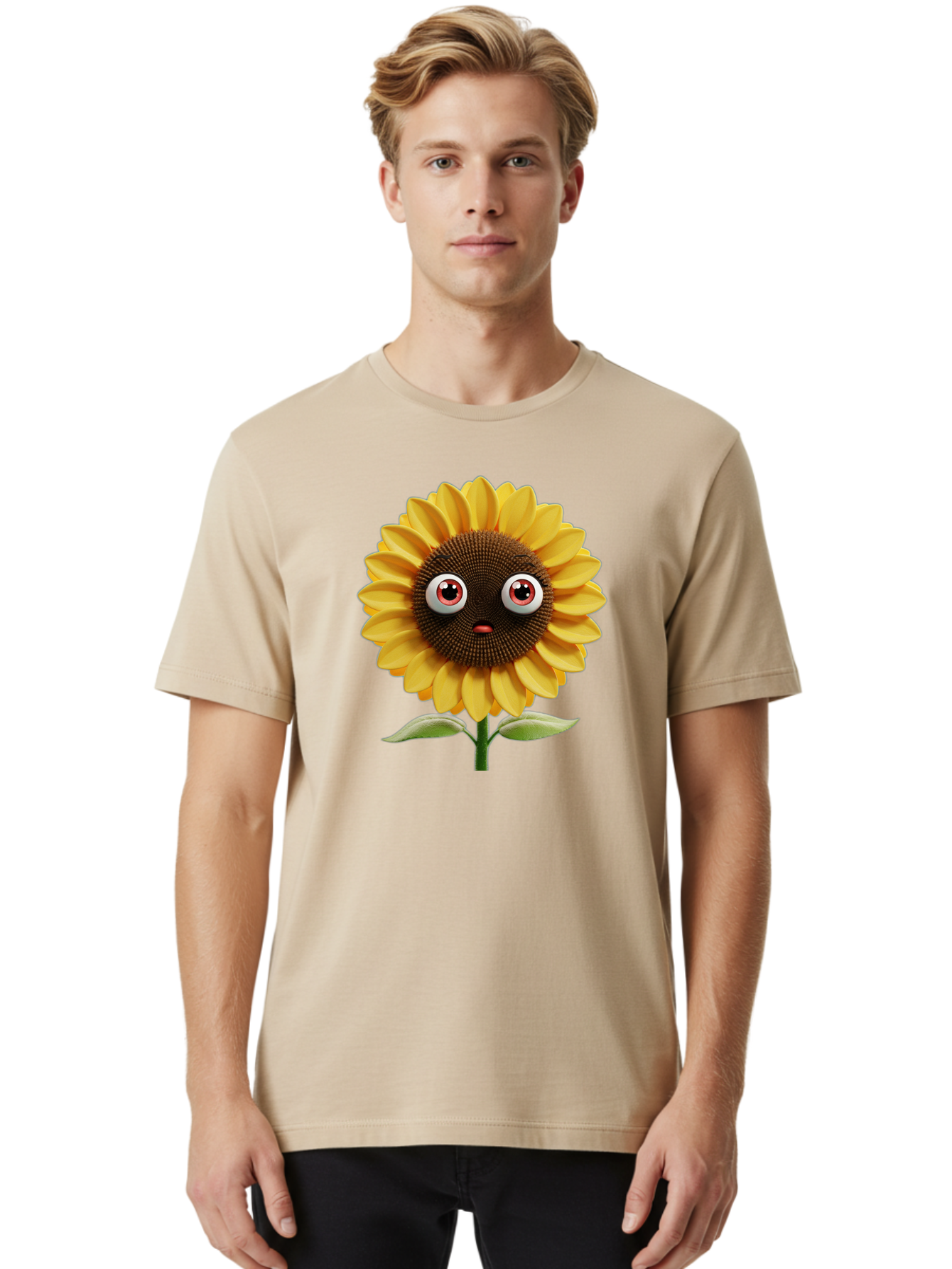 Surprised-Sunflower Men'S Graphic Tee, 100% Cotton, Comfortable Casual Summer Wear, Machine Washable, Vintage Camera, Old Camera, Antique Camera, Black Camera, Classic Photography, Photography Equipment, Nostalgic Device, Film Camera, Bag051