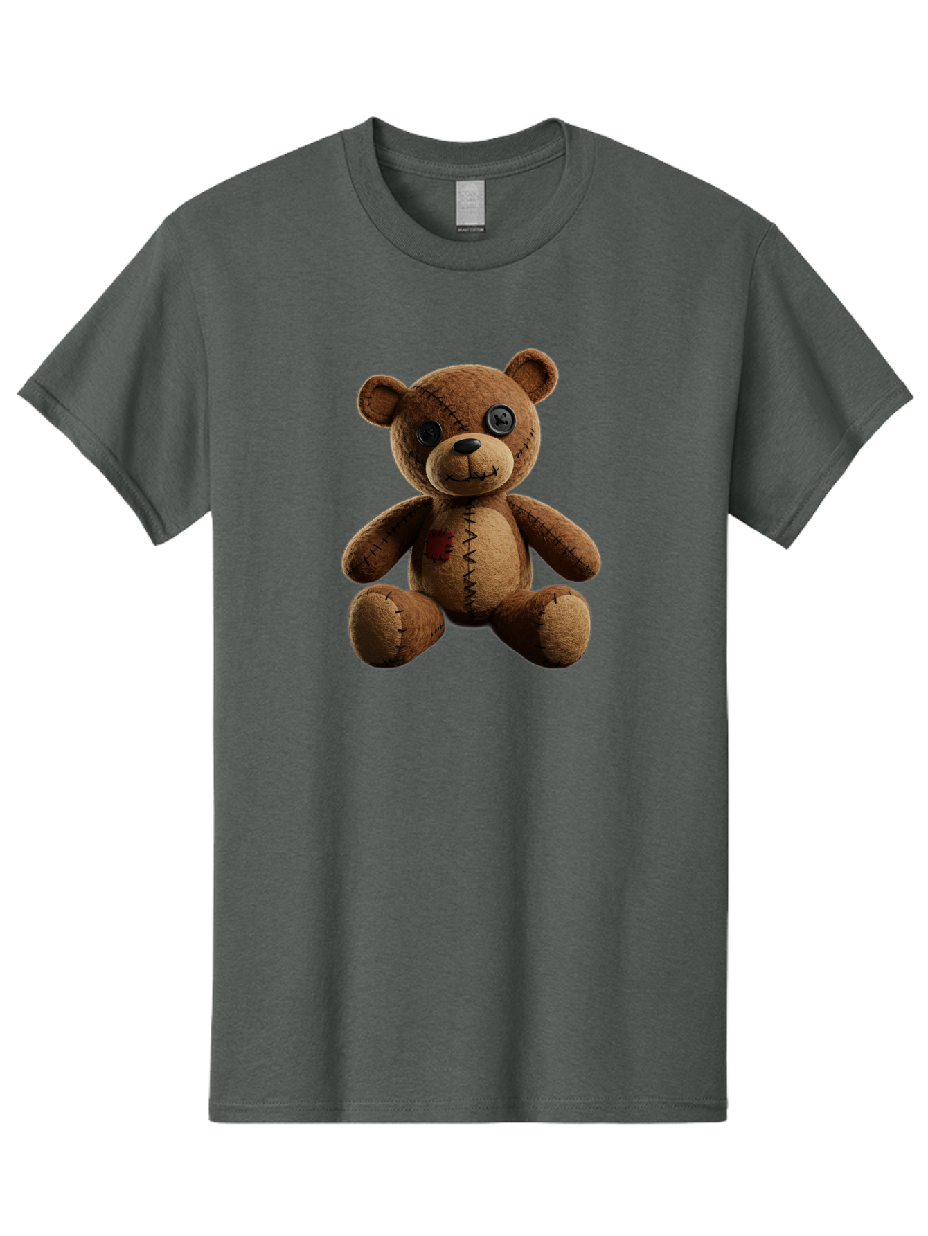 Teddy-Bear-Voodoo-Doll Men'S Graphic Tee, 100% Cotton, Comfortable Casual Summer Wear, Machine Washable, Vintage Camera, Old Camera, Antique Camera, Black Camera, Classic Photography, Photography Equipment, Nostalgic Device, Film Camera, Bag054