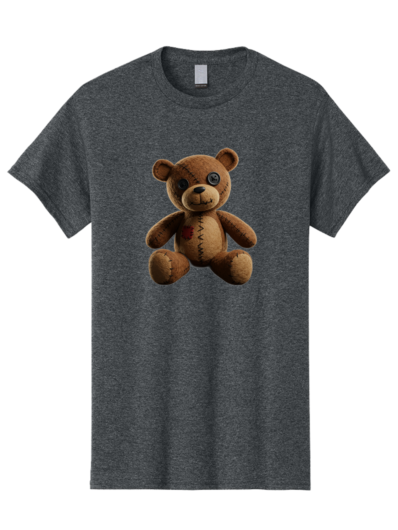 Teddy-Bear-Voodoo-Doll Men'S Graphic Tee, 100% Cotton, Comfortable Casual Summer Wear, Machine Washable, Vintage Camera, Old Camera, Antique Camera, Black Camera, Classic Photography, Photography Equipment, Nostalgic Device, Film Camera, Bag054