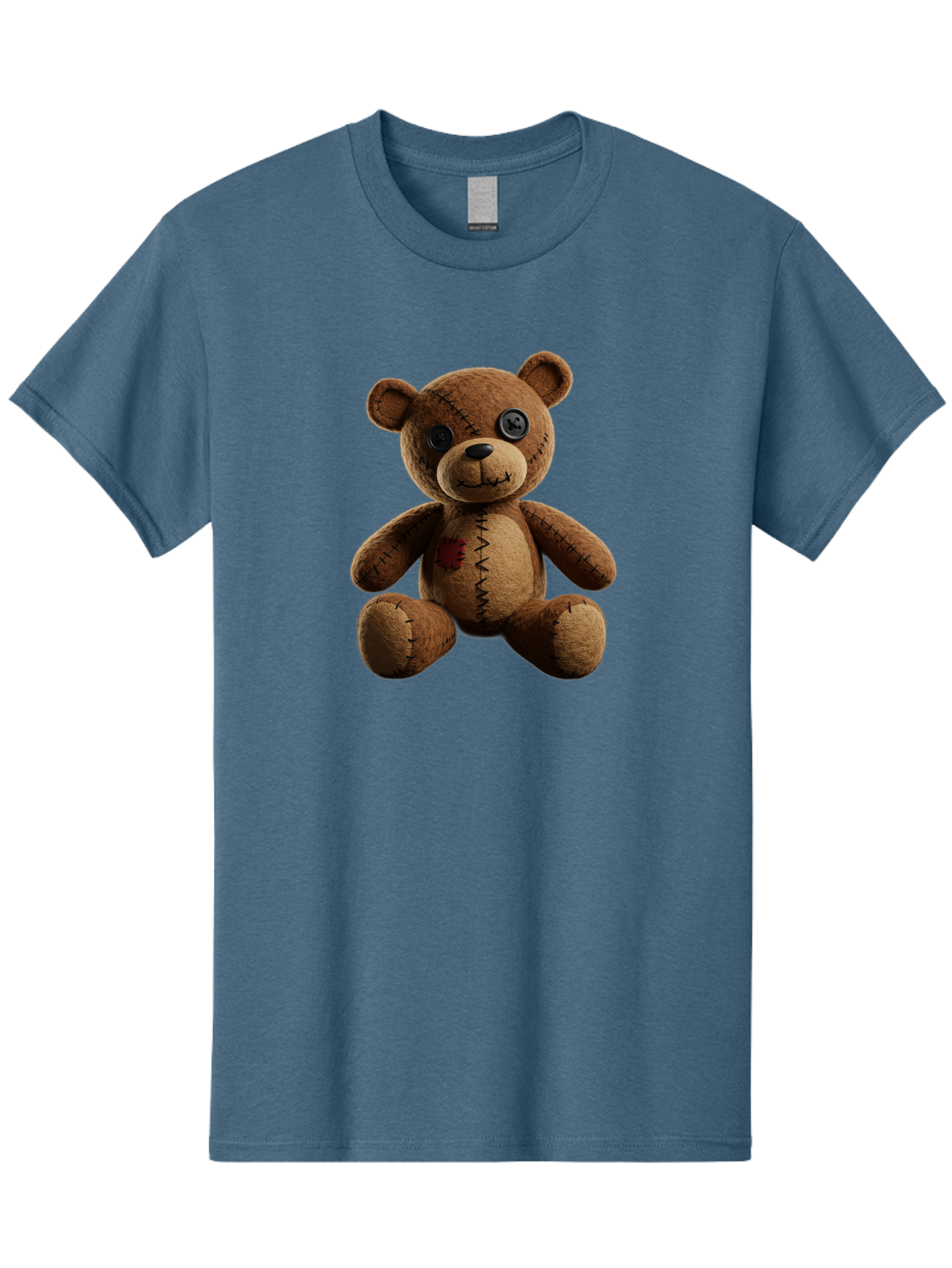 Teddy-Bear-Voodoo-Doll Men'S Graphic Tee, 100% Cotton, Comfortable Casual Summer Wear, Machine Washable, Vintage Camera, Old Camera, Antique Camera, Black Camera, Classic Photography, Photography Equipment, Nostalgic Device, Film Camera, Bag054