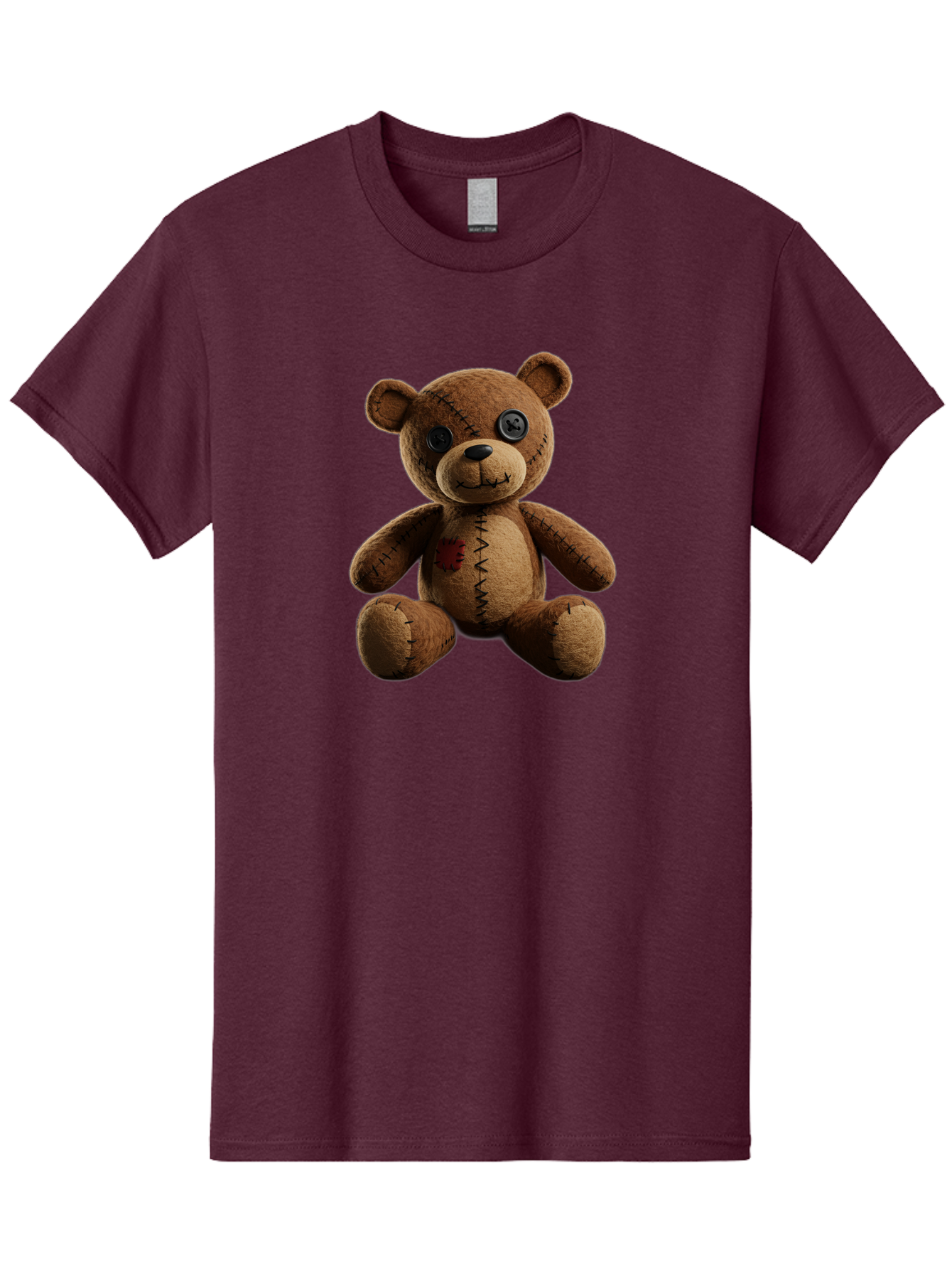 Teddy-Bear-Voodoo-Doll Men'S Graphic Tee, 100% Cotton, Comfortable Casual Summer Wear, Machine Washable, Vintage Camera, Old Camera, Antique Camera, Black Camera, Classic Photography, Photography Equipment, Nostalgic Device, Film Camera, Bag054