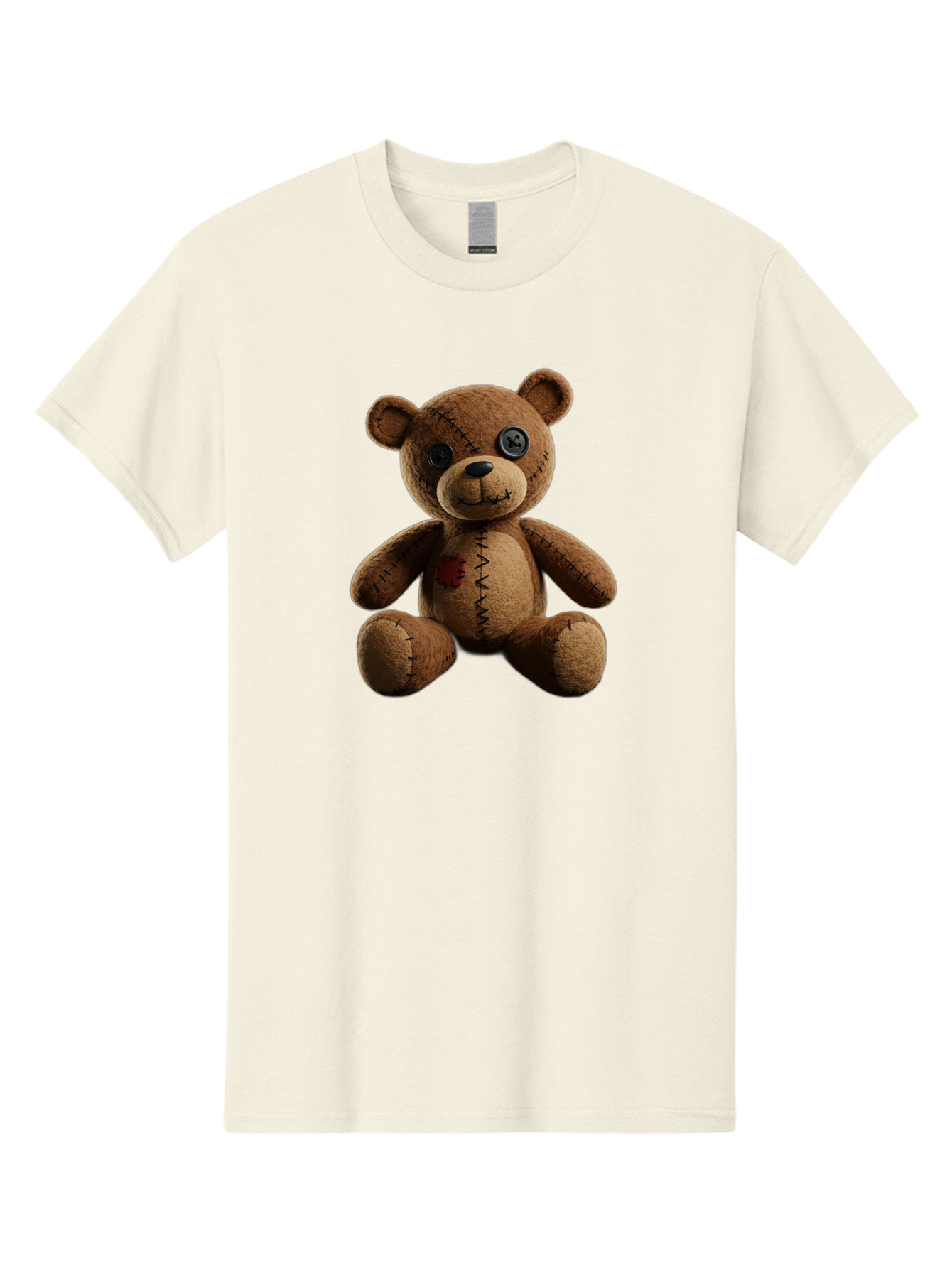 Teddy-Bear-Voodoo-Doll Men'S Graphic Tee, 100% Cotton, Comfortable Casual Summer Wear, Machine Washable, Vintage Camera, Old Camera, Antique Camera, Black Camera, Classic Photography, Photography Equipment, Nostalgic Device, Film Camera, Bag054