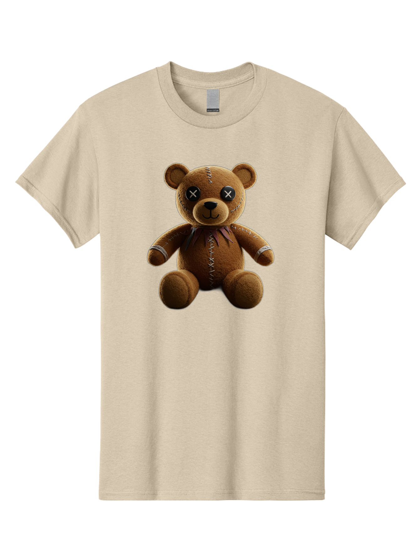 Teddy-Bear-With-Crossed-Eyes Men'S Graphic Tee, 100% Cotton, Comfortable Casual Summer Wear, Machine Washable, Vintage Camera, Old Camera, Antique Camera, Black Camera, Classic Photography, Photography Equipment, Nostalgic Device, Film Camera, Bag055