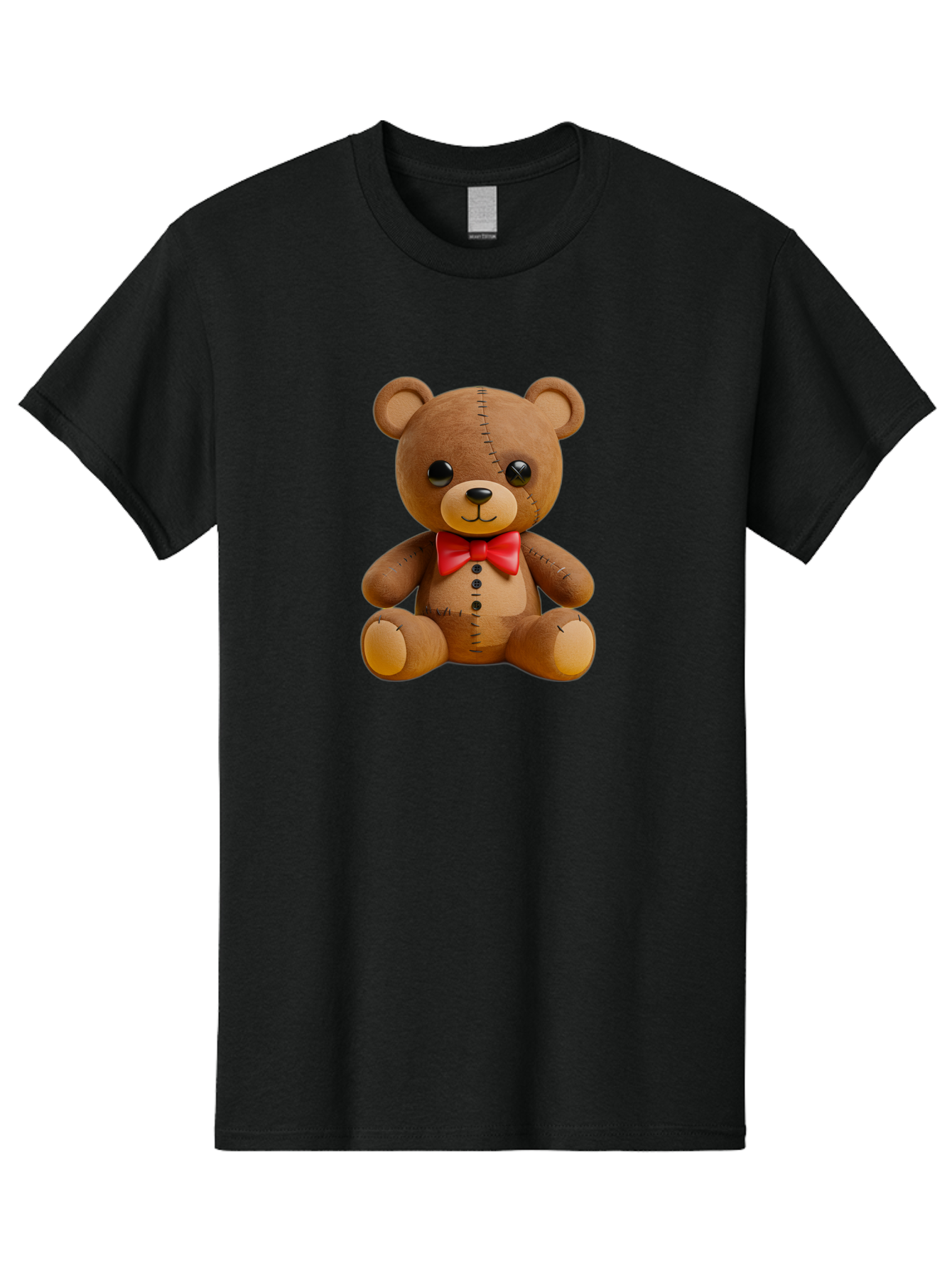 Teddy-Bear Men'S Graphic Tee, 100% Cotton, Comfortable Casual Summer Wear, Machine Washable, Vintage Camera, Old Camera, Antique Camera, Black Camera, Classic Photography, Photography Equipment, Nostalgic Device, Film Camera, Camera Art Bag060