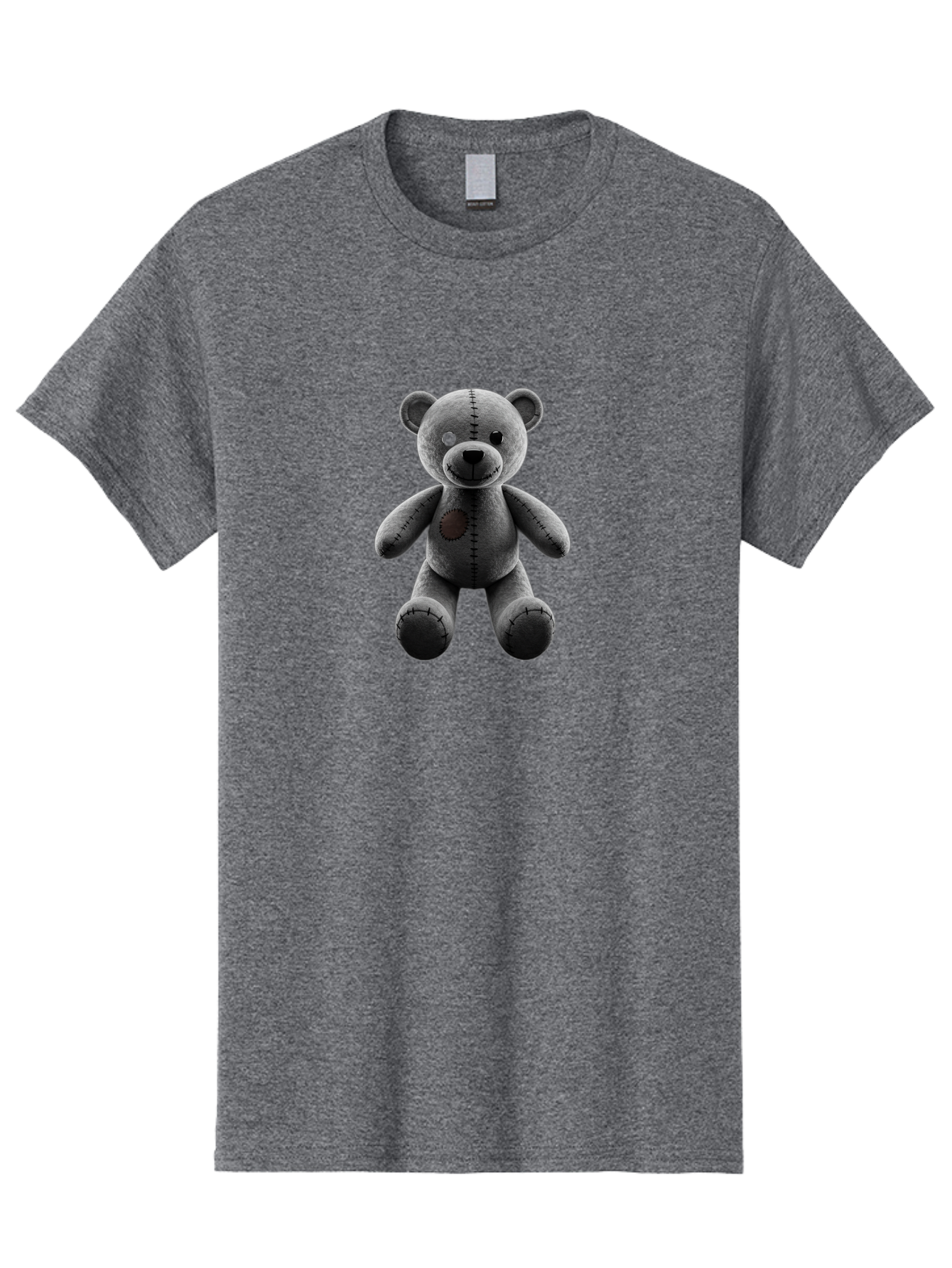 Teddy-Voodoo-1 Men'S Graphic Tee, 100% Cotton, Comfortable Casual Summer Wear, Machine Washable, Vintage Camera, Old Camera, Antique Camera, Black Camera, Classic Photography, Photography Equipment, Nostalgic Device, Film Camera, Camera Art Bag063