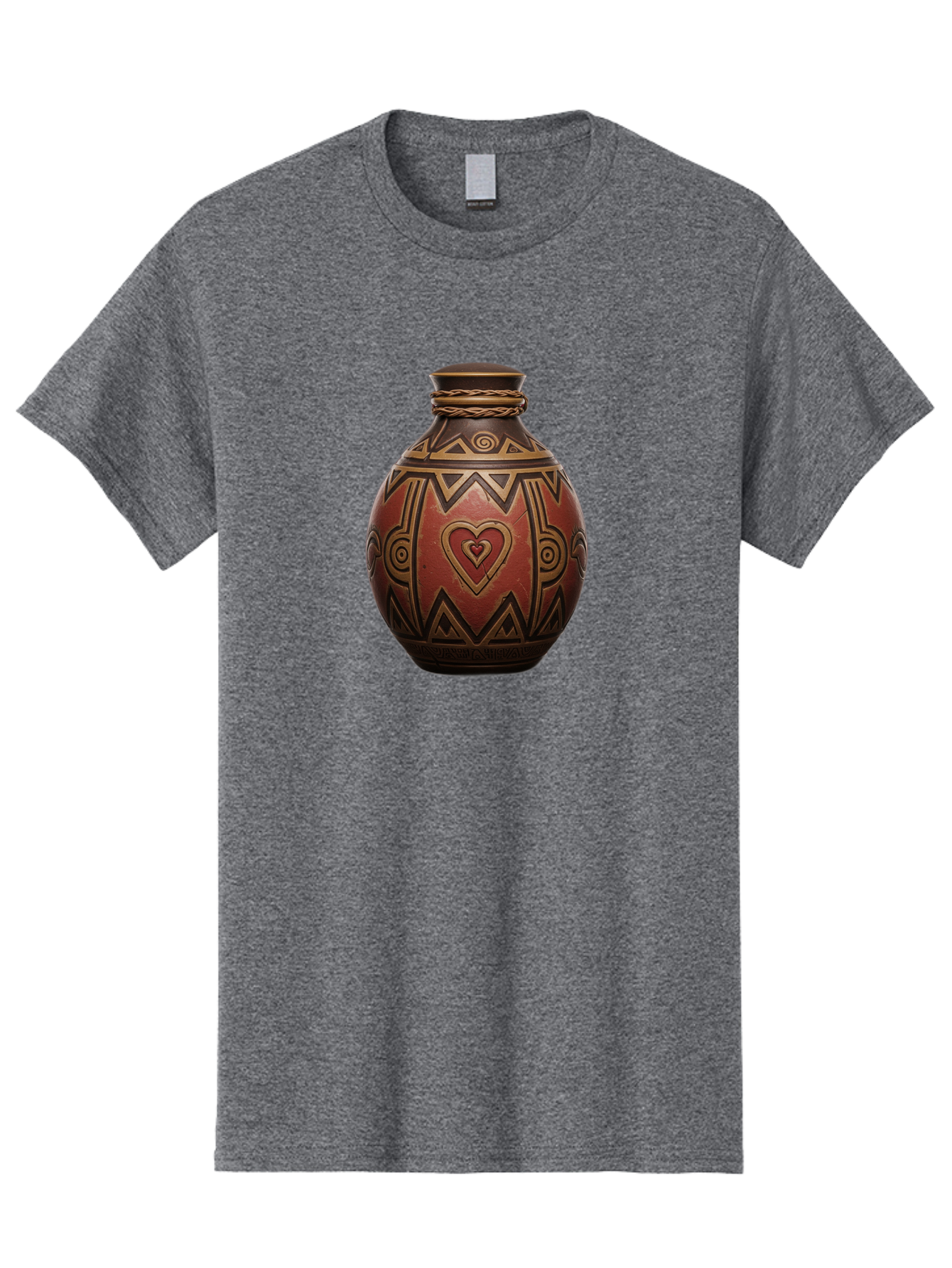 Tribal-Pottery-Vase Men'S Graphic Tee, 100% Cotton, Comfortable Casual Summer Wear, Machine Washable, Vintage Camera, Old Camera, Antique Camera, Black Camera, Classic Photography, Photography Equipment, Nostalgic Device, Film Camera, Bag068