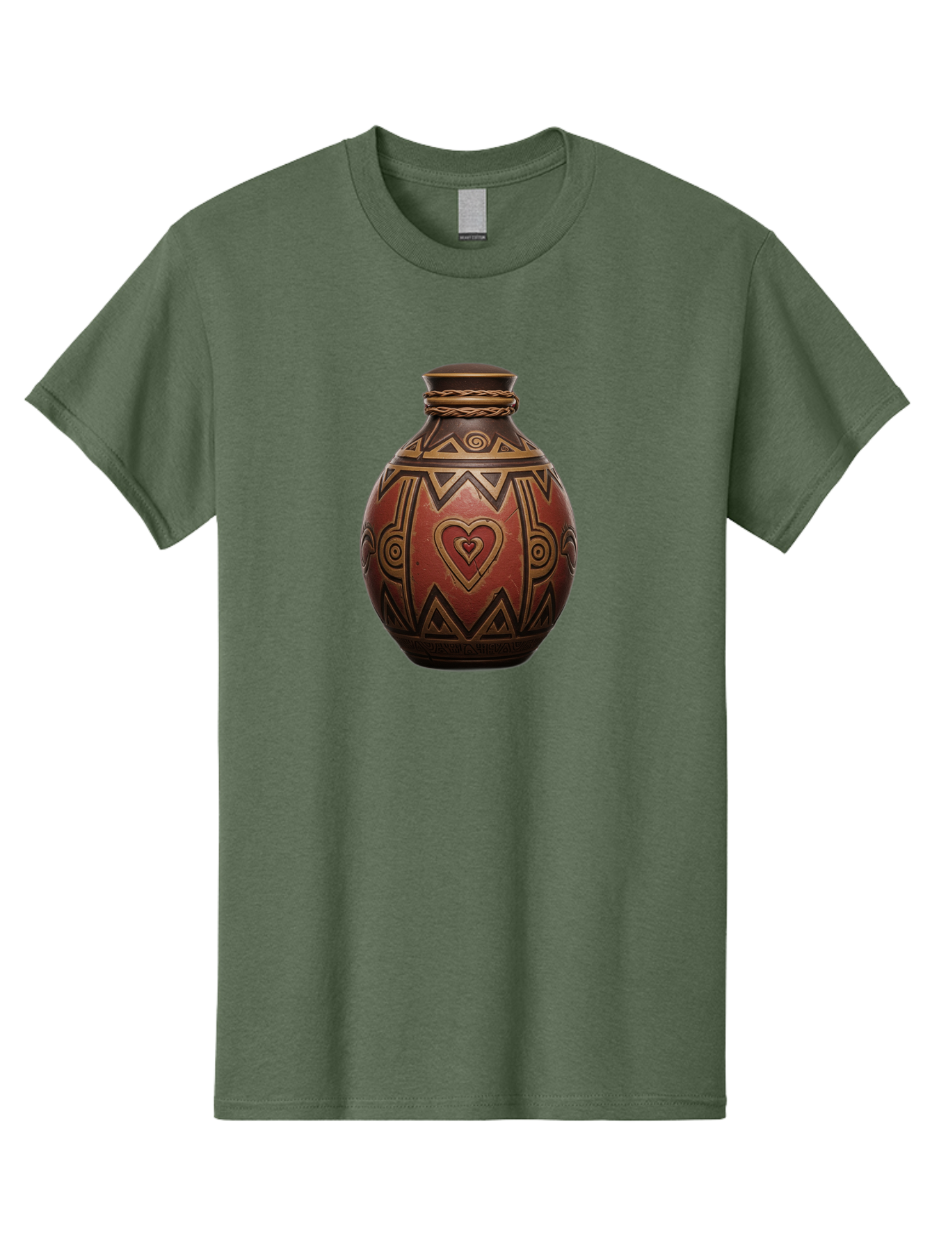 Tribal-Pottery-Vase Men'S Graphic Tee, 100% Cotton, Comfortable Casual Summer Wear, Machine Washable, Vintage Camera, Old Camera, Antique Camera, Black Camera, Classic Photography, Photography Equipment, Nostalgic Device, Film Camera, Bag068