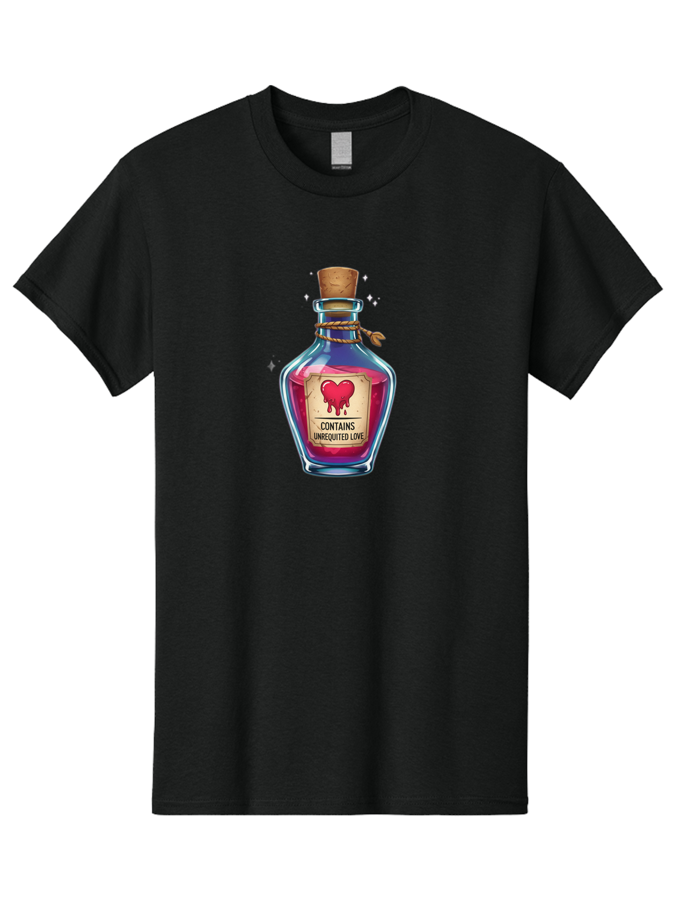 Unrequited-Love-Potion-Bottle Men'S Graphic Tee, 100% Cotton, Comfortable Casual Summer Wear, Machine Washable, Vintage Camera, Old Camera, Antique Camera, Black Camera, Classic Photography, Photography Equipment, Nostalgic Device, Bag070