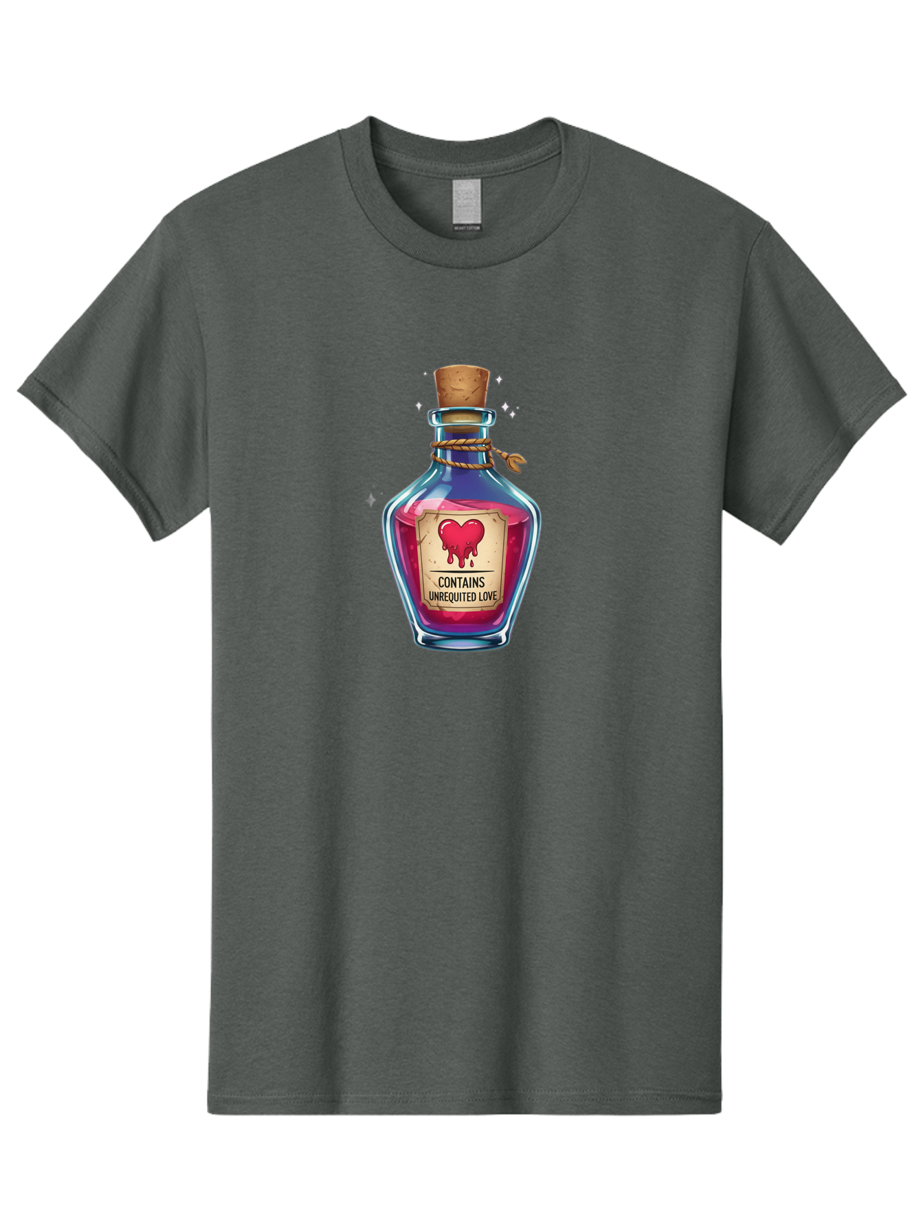 Unrequited-Love-Potion-Bottle Men'S Graphic Tee, 100% Cotton, Comfortable Casual Summer Wear, Machine Washable, Vintage Camera, Old Camera, Antique Camera, Black Camera, Classic Photography, Photography Equipment, Nostalgic Device, Bag070