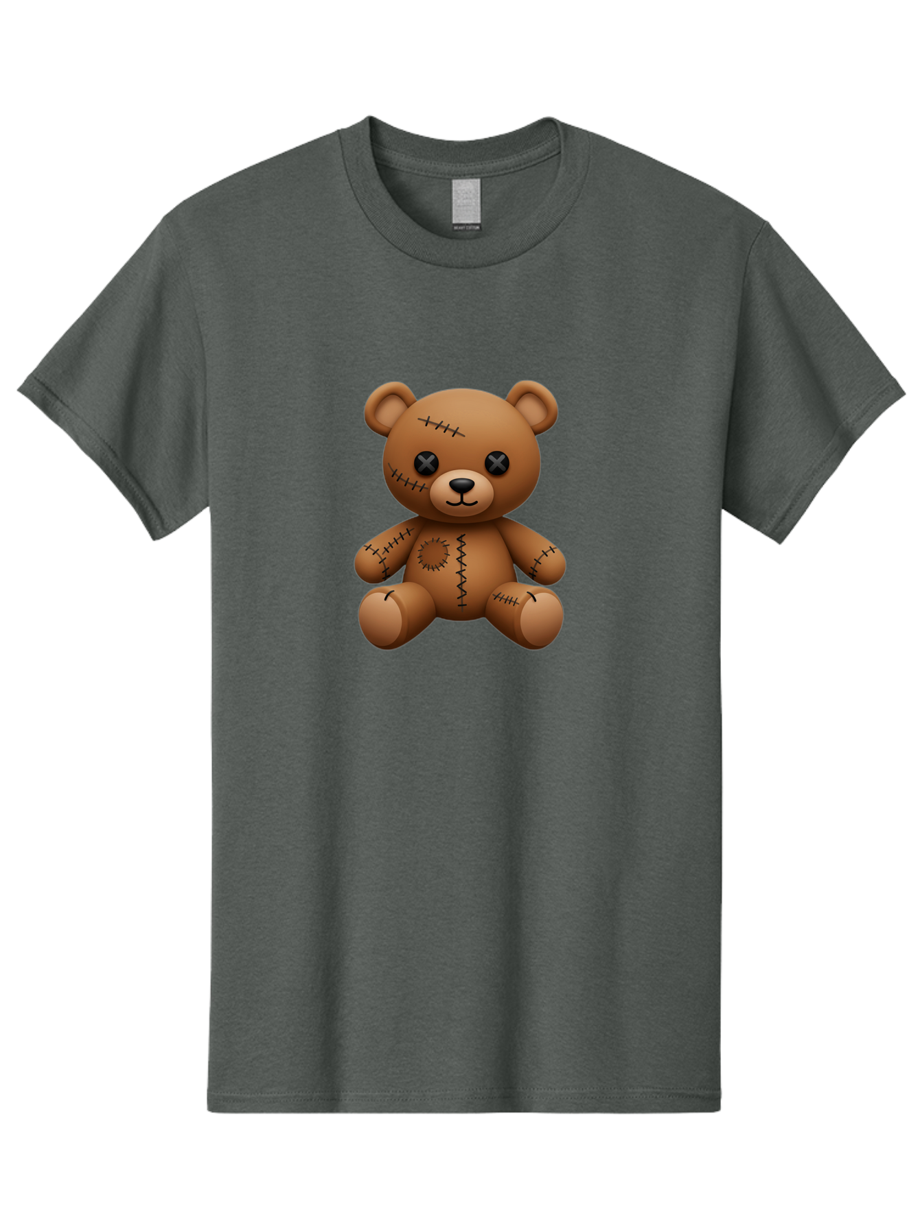Voodoo-Teddy-Bear-1 Men'S Graphic Tee, 100% Cotton, Comfortable Casual Summer Wear, Machine Washable, Vintage Camera, Old Camera, Antique Camera, Black Camera, Classic Photography, Photography Equipment, Nostalgic Device, Film Camera, Bag073