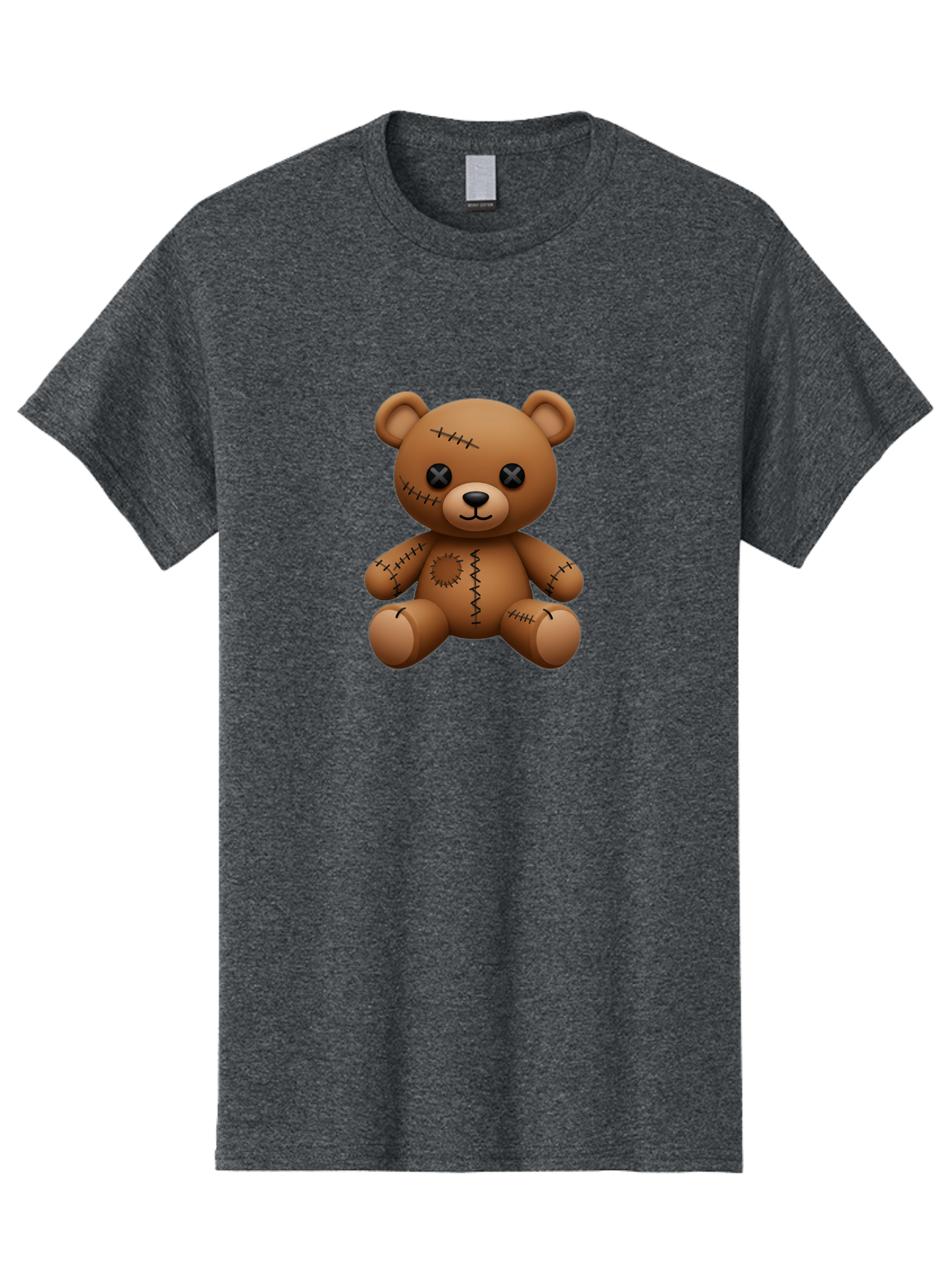 Voodoo-Teddy-Bear-1 Men'S Graphic Tee, 100% Cotton, Comfortable Casual Summer Wear, Machine Washable, Vintage Camera, Old Camera, Antique Camera, Black Camera, Classic Photography, Photography Equipment, Nostalgic Device, Film Camera, Bag073