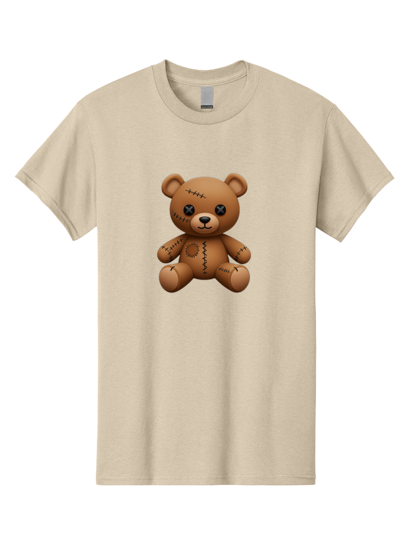 Voodoo-Teddy-Bear-1 Men'S Graphic Tee, 100% Cotton, Comfortable Casual Summer Wear, Machine Washable, Vintage Camera, Old Camera, Antique Camera, Black Camera, Classic Photography, Photography Equipment, Nostalgic Device, Film Camera, Bag073