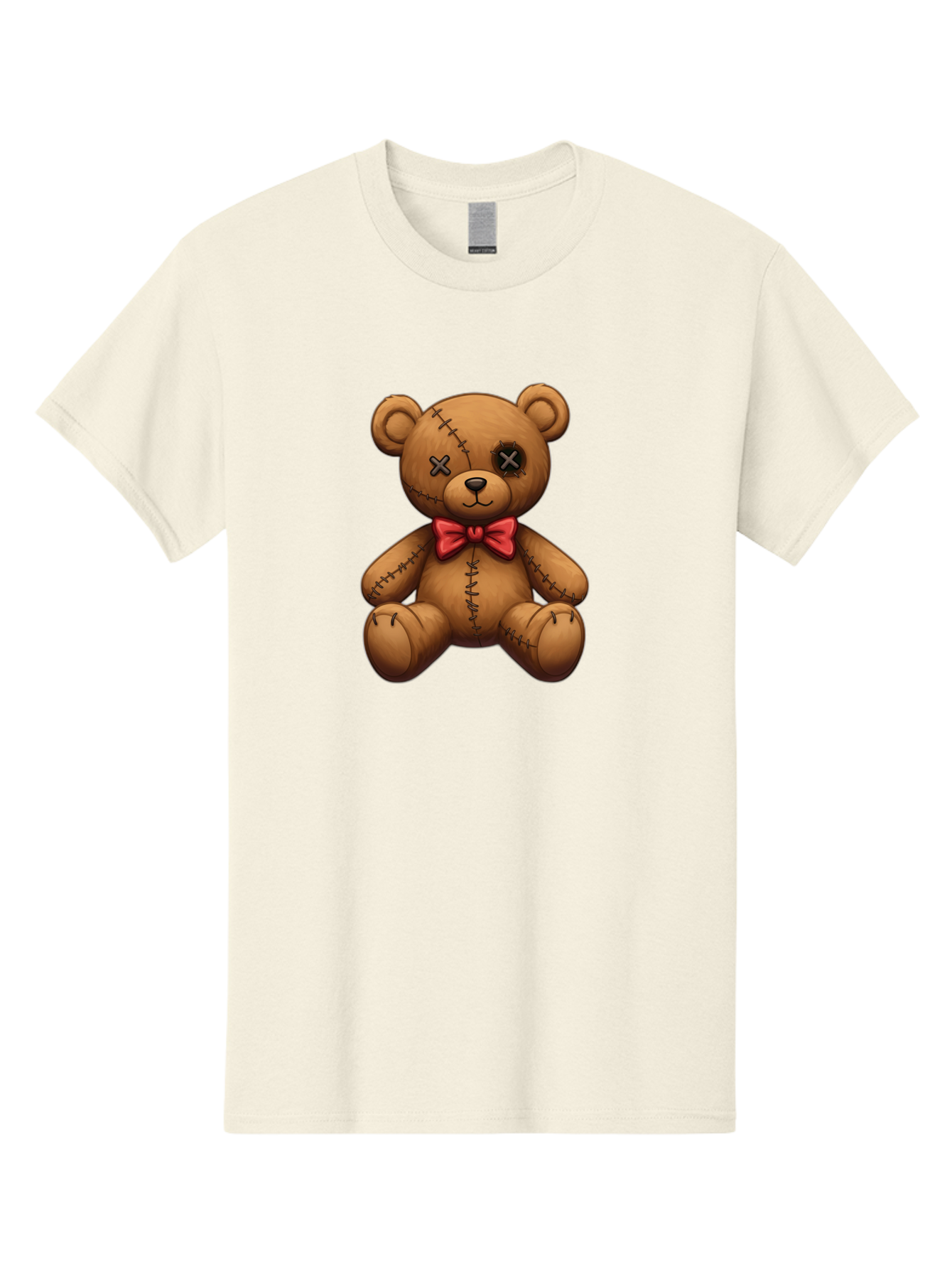 Voodoo-Teddy-Bear-10 Men'S Graphic Tee, 100% Cotton, Comfortable Casual Summer Wear, Machine Washable, Vintage Camera, Old Camera, Antique Camera, Black Camera, Classic Photography, Photography Equipment, Nostalgic Device, Film Camera, Bag074