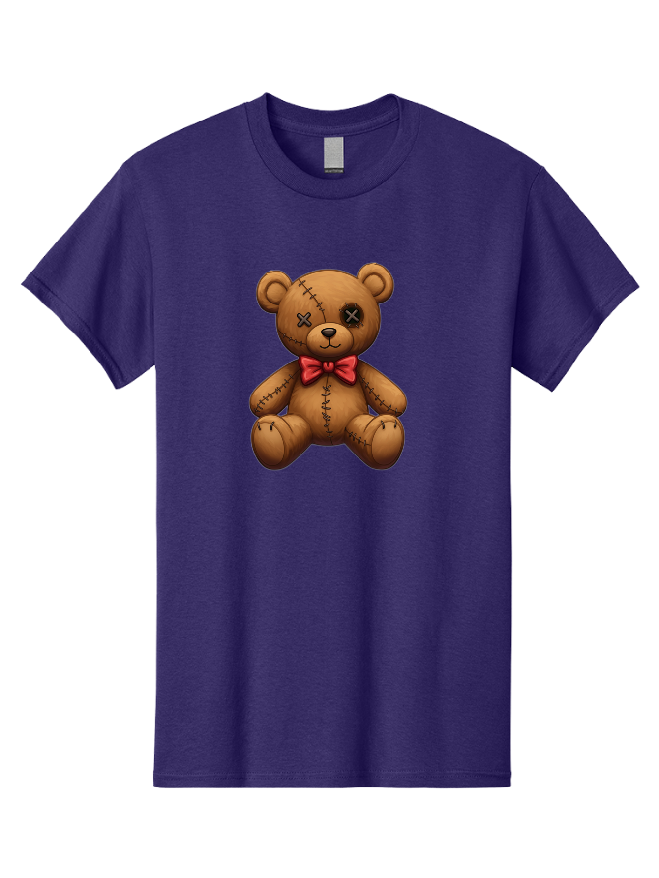 Voodoo-Teddy-Bear-10 Men'S Graphic Tee, 100% Cotton, Comfortable Casual Summer Wear, Machine Washable, Vintage Camera, Old Camera, Antique Camera, Black Camera, Classic Photography, Photography Equipment, Nostalgic Device, Film Camera, Bag074