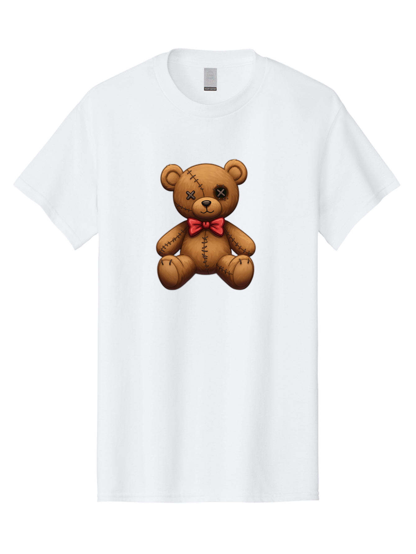 Voodoo-Teddy-Bear-10 Men'S Graphic Tee, 100% Cotton, Comfortable Casual Summer Wear, Machine Washable, Vintage Camera, Old Camera, Antique Camera, Black Camera, Classic Photography, Photography Equipment, Nostalgic Device, Film Camera, Bag074