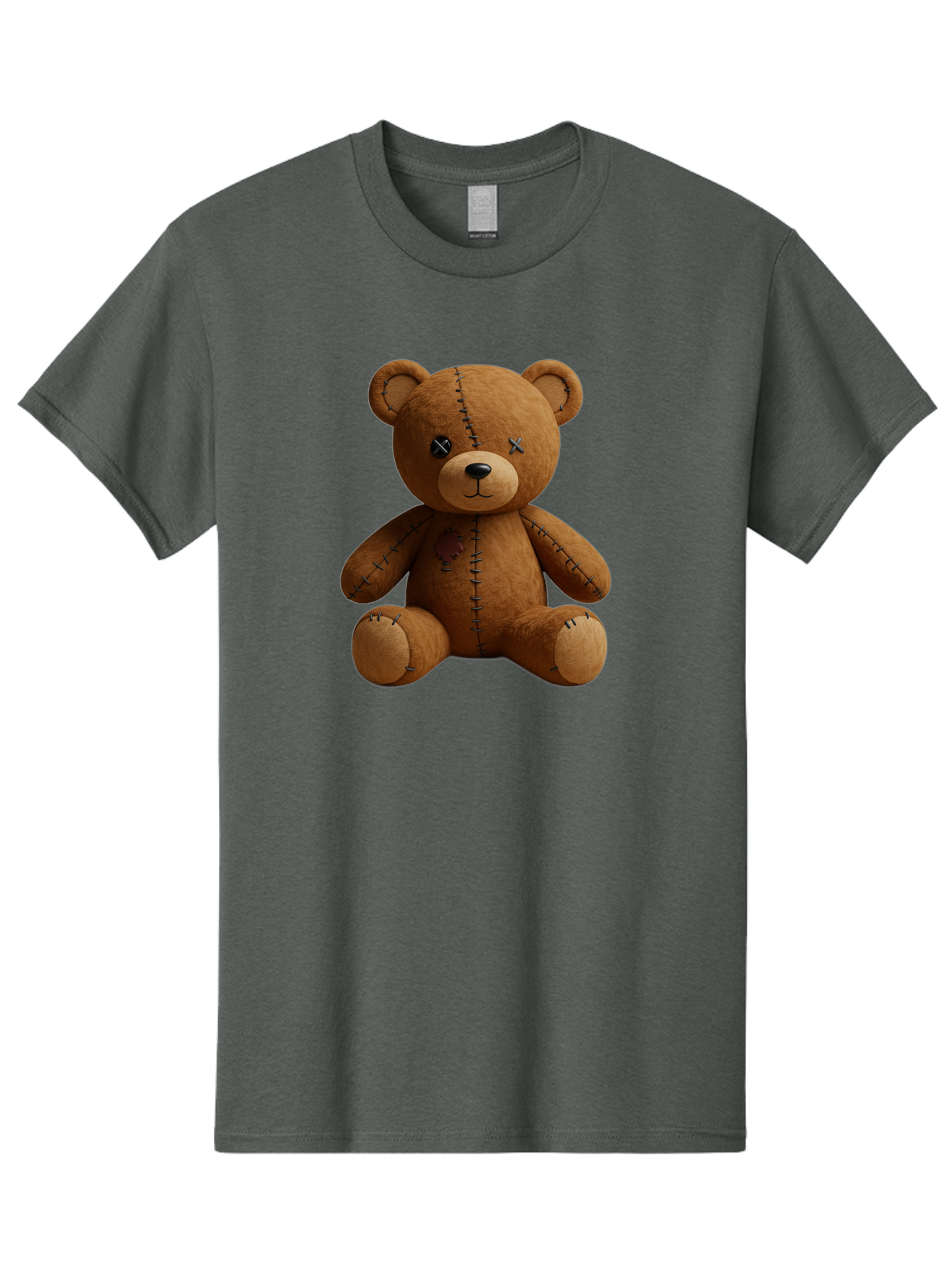 Voodoo-Teddy-Bear-11 Men'S Graphic Tee, 100% Cotton, Comfortable Casual Summer Wear, Machine Washable, Vintage Camera, Old Camera, Antique Camera, Black Camera, Classic Photography, Photography Equipment, Nostalgic Device, Film Camera, Bag075