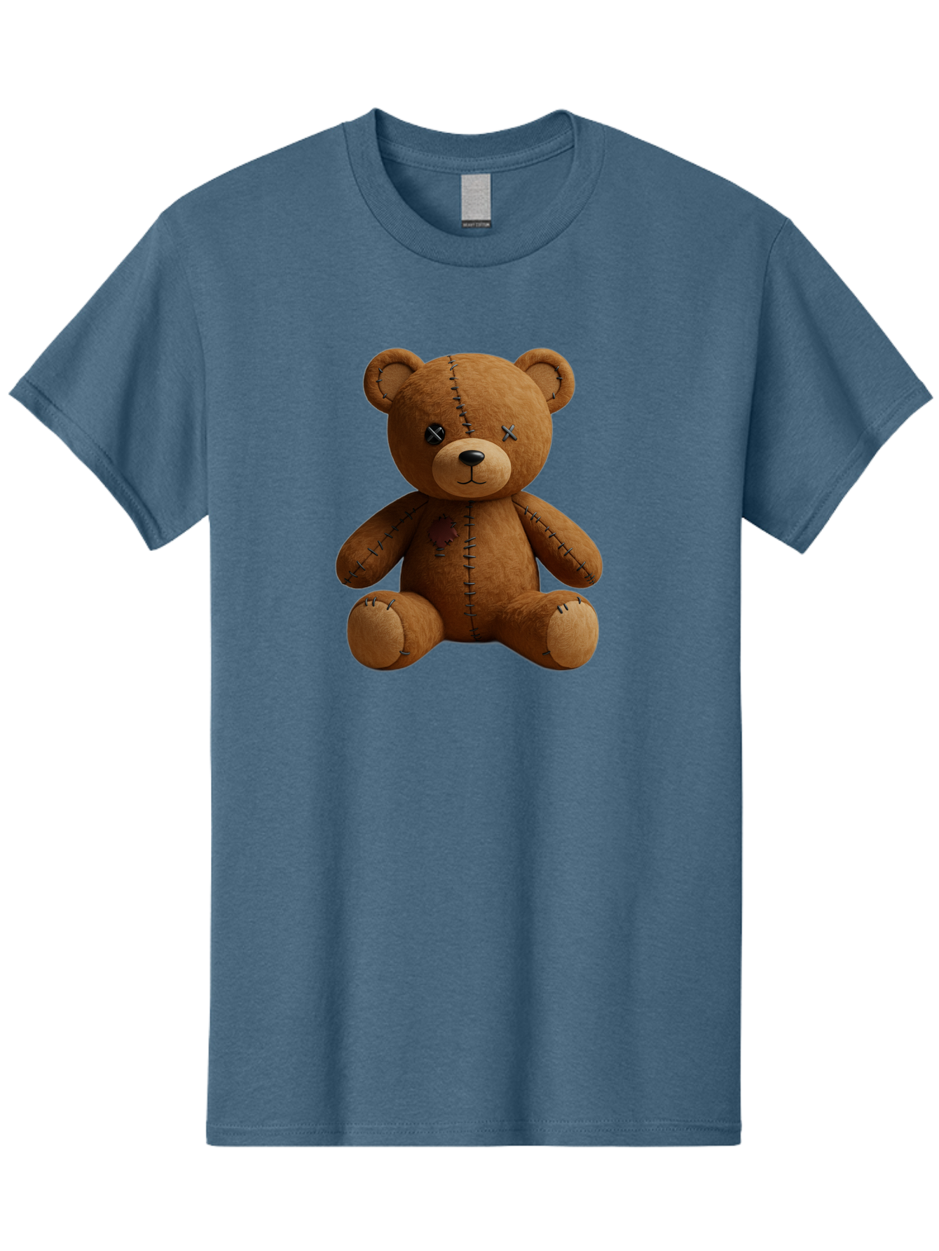 Voodoo-Teddy-Bear-11 Men'S Graphic Tee, 100% Cotton, Comfortable Casual Summer Wear, Machine Washable, Vintage Camera, Old Camera, Antique Camera, Black Camera, Classic Photography, Photography Equipment, Nostalgic Device, Film Camera, Bag075