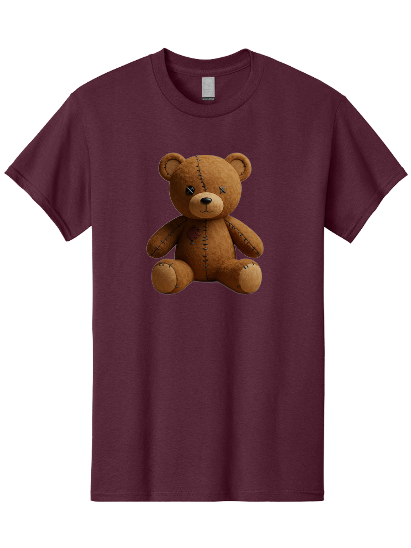 Voodoo-Teddy-Bear-11 Men'S Graphic Tee, 100% Cotton, Comfortable Casual Summer Wear, Machine Washable, Vintage Camera, Old Camera, Antique Camera, Black Camera, Classic Photography, Photography Equipment, Nostalgic Device, Film Camera, Bag075