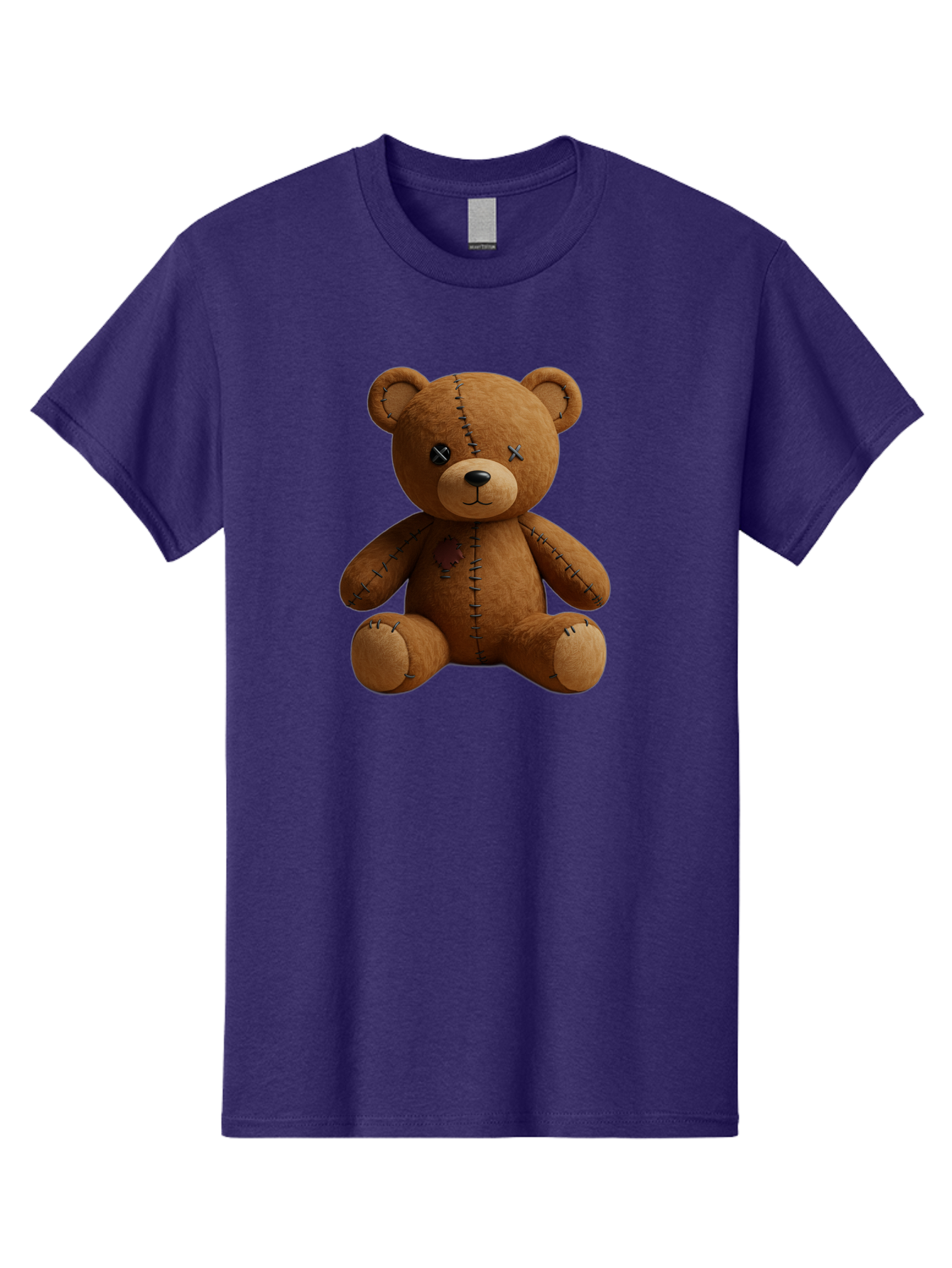 Voodoo-Teddy-Bear-11 Men'S Graphic Tee, 100% Cotton, Comfortable Casual Summer Wear, Machine Washable, Vintage Camera, Old Camera, Antique Camera, Black Camera, Classic Photography, Photography Equipment, Nostalgic Device, Film Camera, Bag075