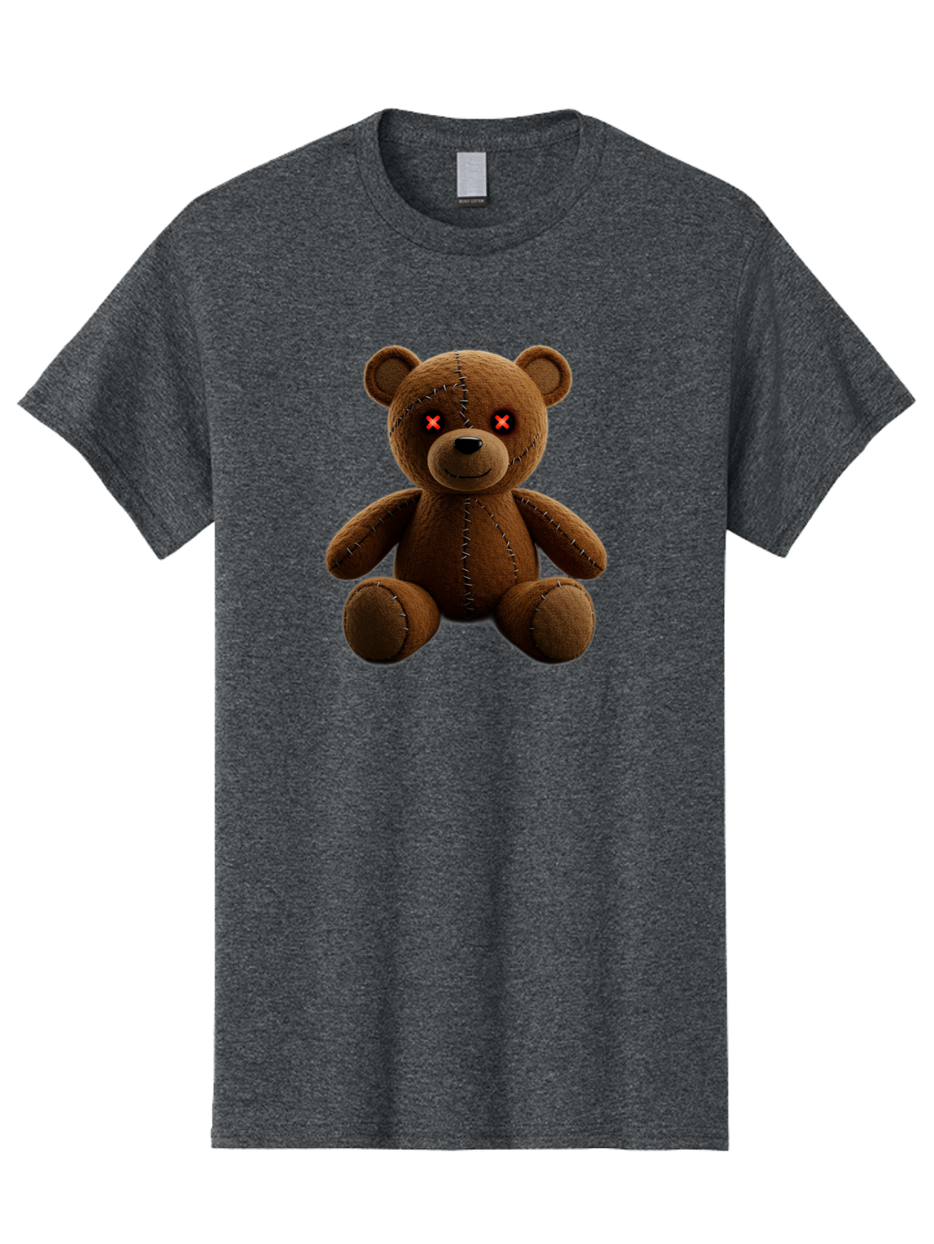 Voodoo-Teddy-Bear-12 Men'S Graphic Tee, 100% Cotton, Comfortable Casual Summer Wear, Machine Washable, Vintage Camera, Old Camera, Antique Camera, Black Camera, Classic Photography, Photography Equipment, Nostalgic Device, Film Camera, Bag076