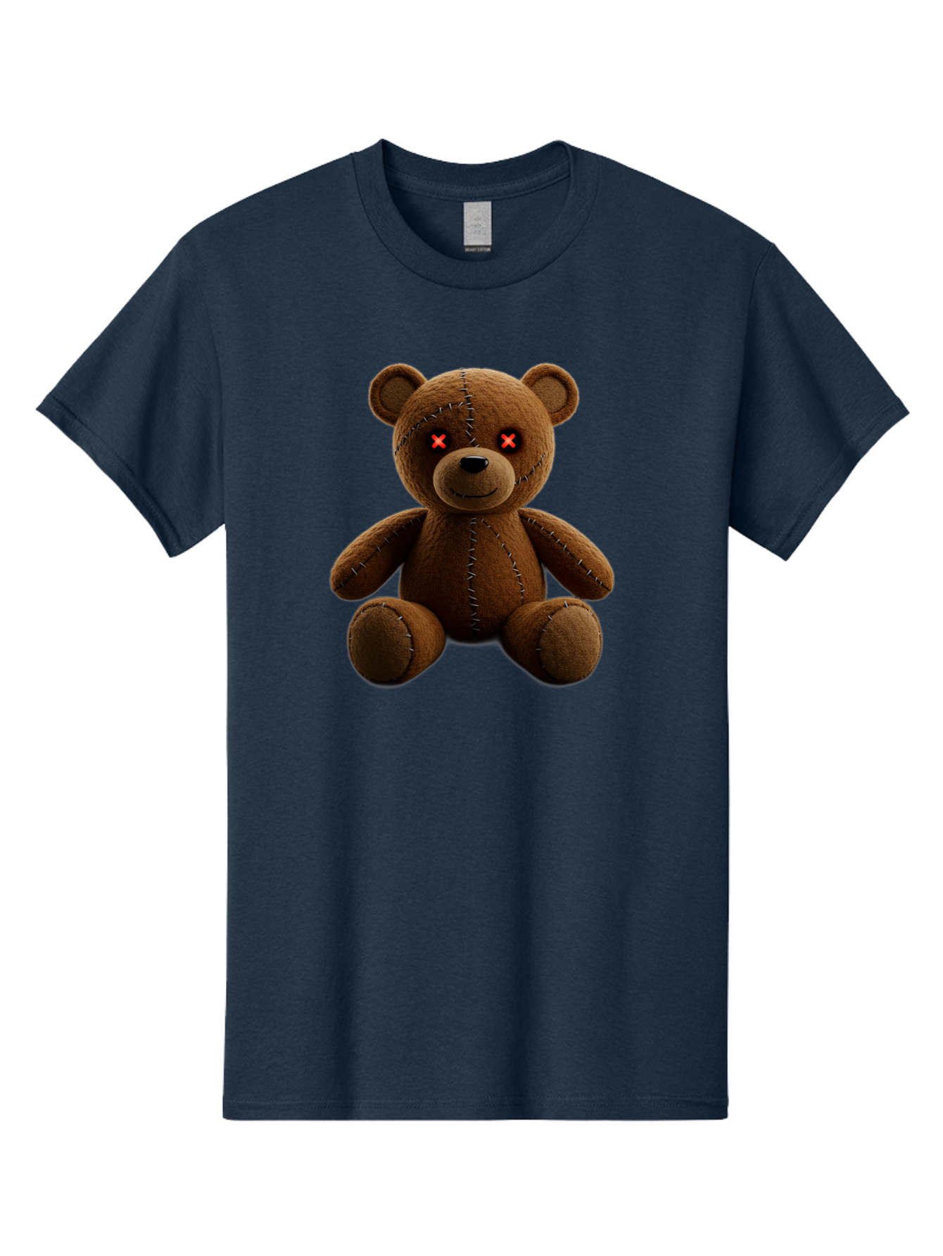 Voodoo-Teddy-Bear-12 Men'S Graphic Tee, 100% Cotton, Comfortable Casual Summer Wear, Machine Washable, Vintage Camera, Old Camera, Antique Camera, Black Camera, Classic Photography, Photography Equipment, Nostalgic Device, Film Camera, Bag076