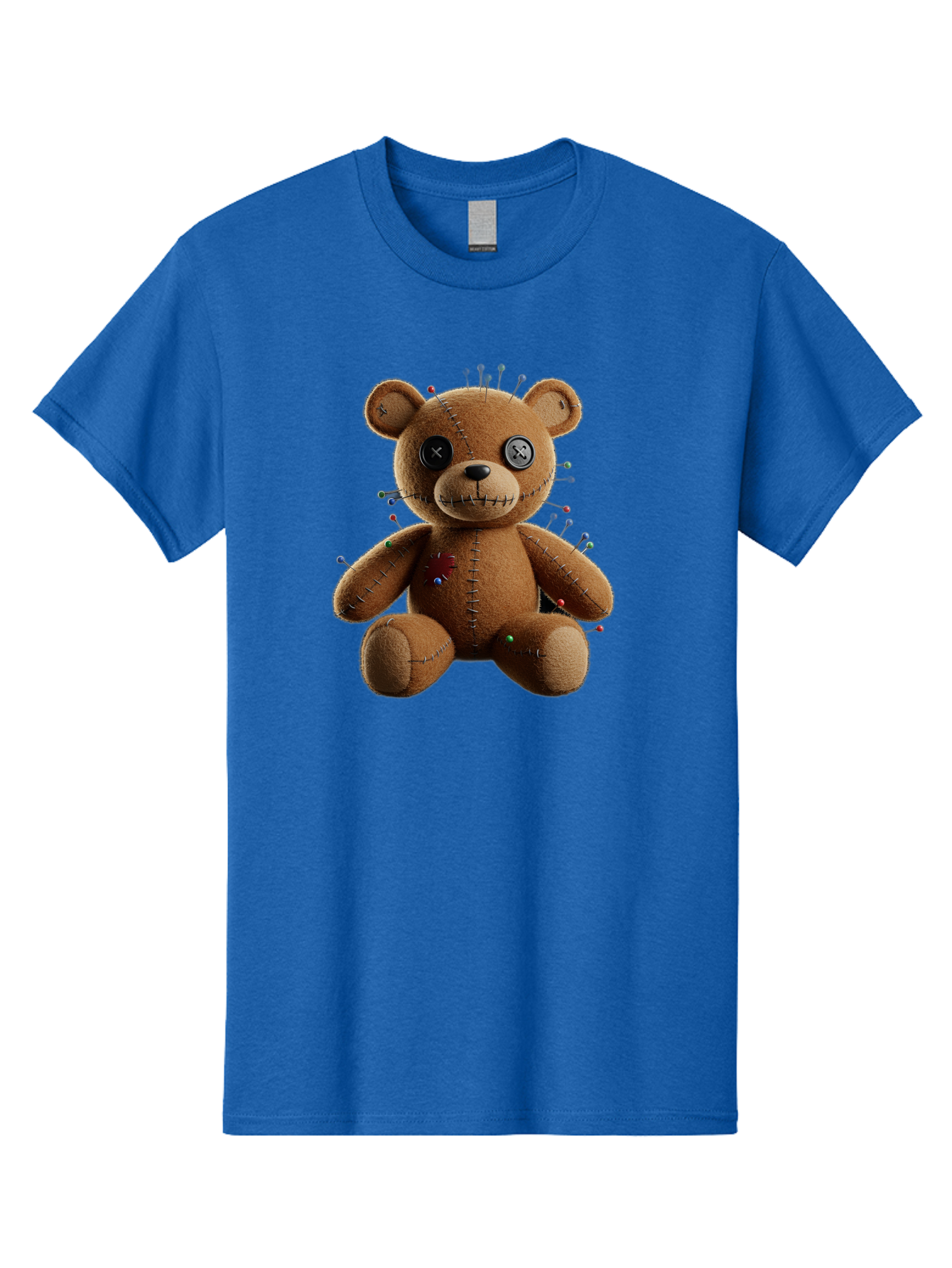 Voodoo-Teddy-Bear-13 Men'S Graphic Tee, 100% Cotton, Comfortable Casual Summer Wear, Machine Washable, Vintage Camera, Old Camera, Antique Camera, Black Camera, Classic Photography, Photography Equipment, Nostalgic Device, Film Camera, Bag077