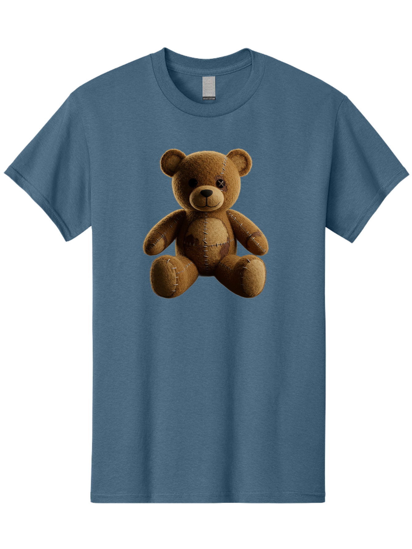 Voodoo-Teddy-Bear-14 Men'S Graphic Tee, 100% Cotton, Comfortable Casual Summer Wear, Machine Washable, Vintage Camera, Old Camera, Antique Camera, Black Camera, Classic Photography, Photography Equipment, Nostalgic Device, Film Camera, Bag078