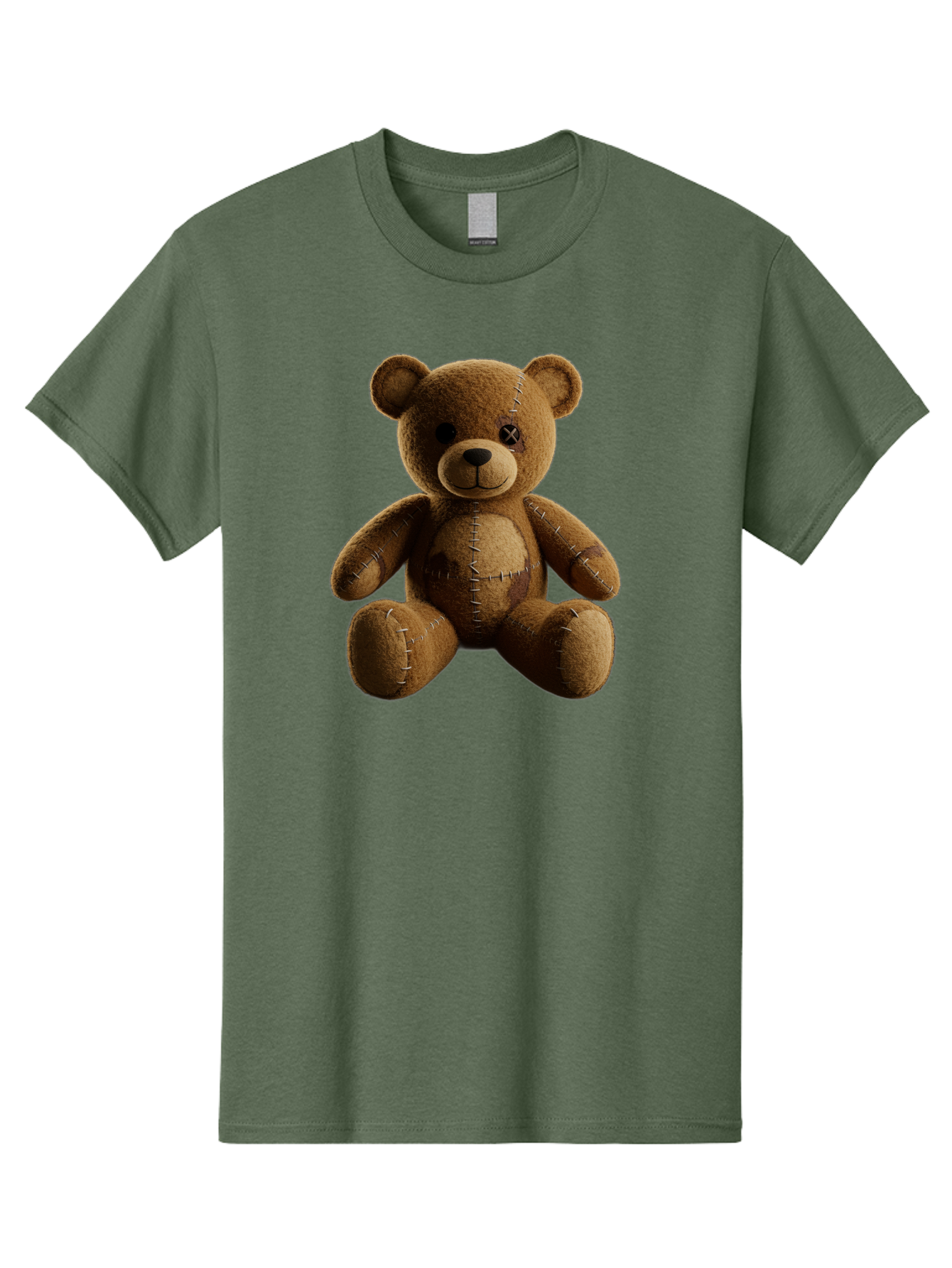 Voodoo-Teddy-Bear-14 Men'S Graphic Tee, 100% Cotton, Comfortable Casual Summer Wear, Machine Washable, Vintage Camera, Old Camera, Antique Camera, Black Camera, Classic Photography, Photography Equipment, Nostalgic Device, Film Camera, Bag078