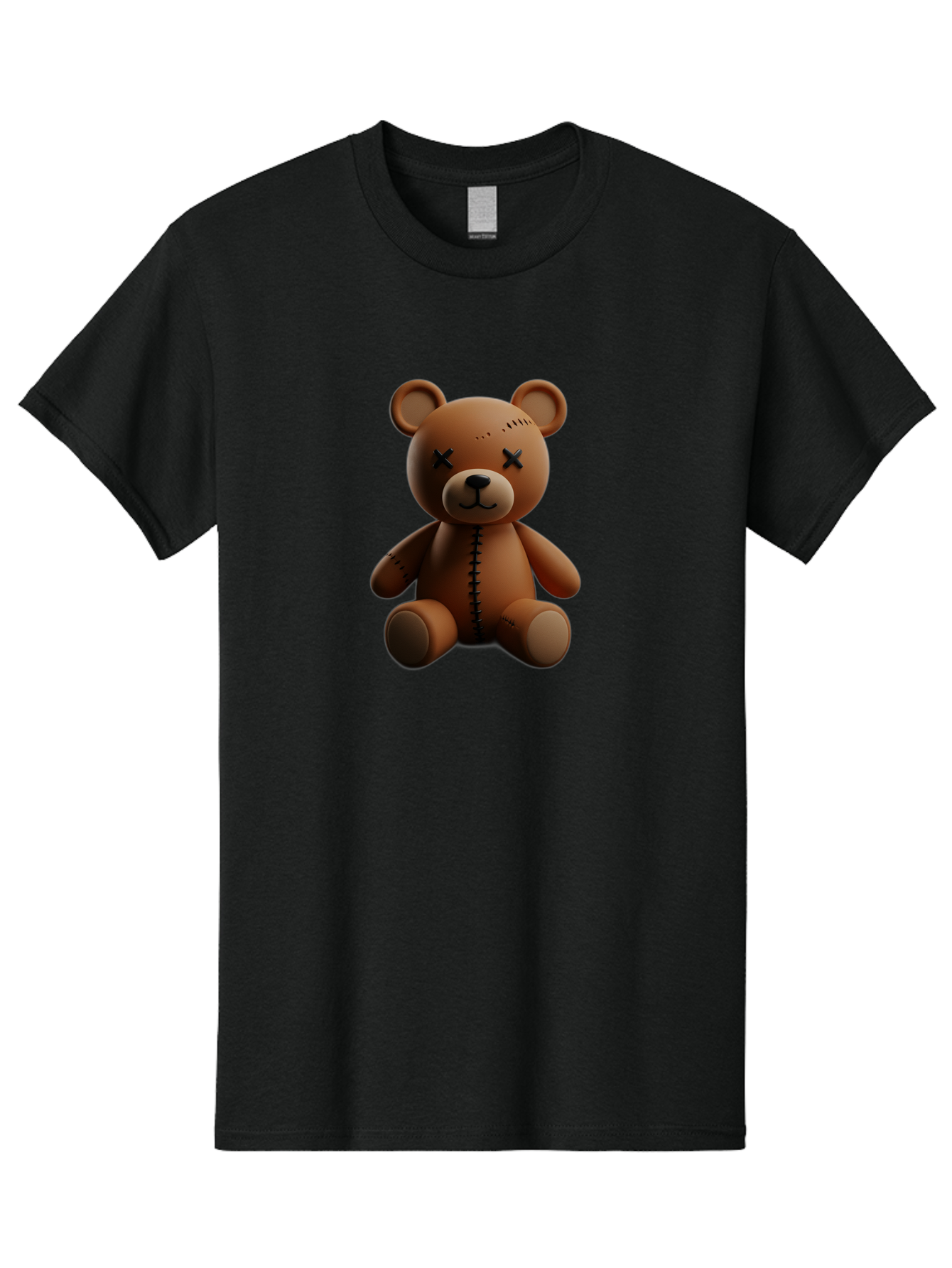 Voodoo-Teddy-Bear-15 Men'S Graphic Tee, 100% Cotton, Comfortable Casual Summer Wear, Machine Washable, Vintage Camera, Old Camera, Antique Camera, Black Camera, Classic Photography, Photography Equipment, Nostalgic Device, Film Camera, Bag079