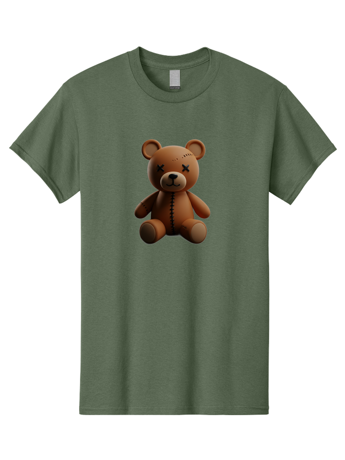 Voodoo-Teddy-Bear-15 Men'S Graphic Tee, 100% Cotton, Comfortable Casual Summer Wear, Machine Washable, Vintage Camera, Old Camera, Antique Camera, Black Camera, Classic Photography, Photography Equipment, Nostalgic Device, Film Camera, Bag079