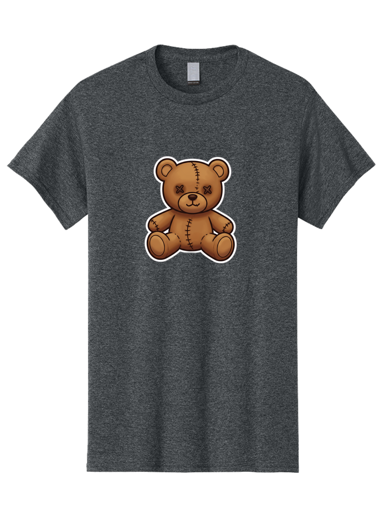Voodoo-Teddy-Bear-2 Men'S Graphic Tee, 100% Cotton, Comfortable Casual Summer Wear, Machine Washable, Vintage Camera, Old Camera, Antique Camera, Black Camera, Classic Photography, Photography Equipment, Nostalgic Device, Film Camera, Bag080