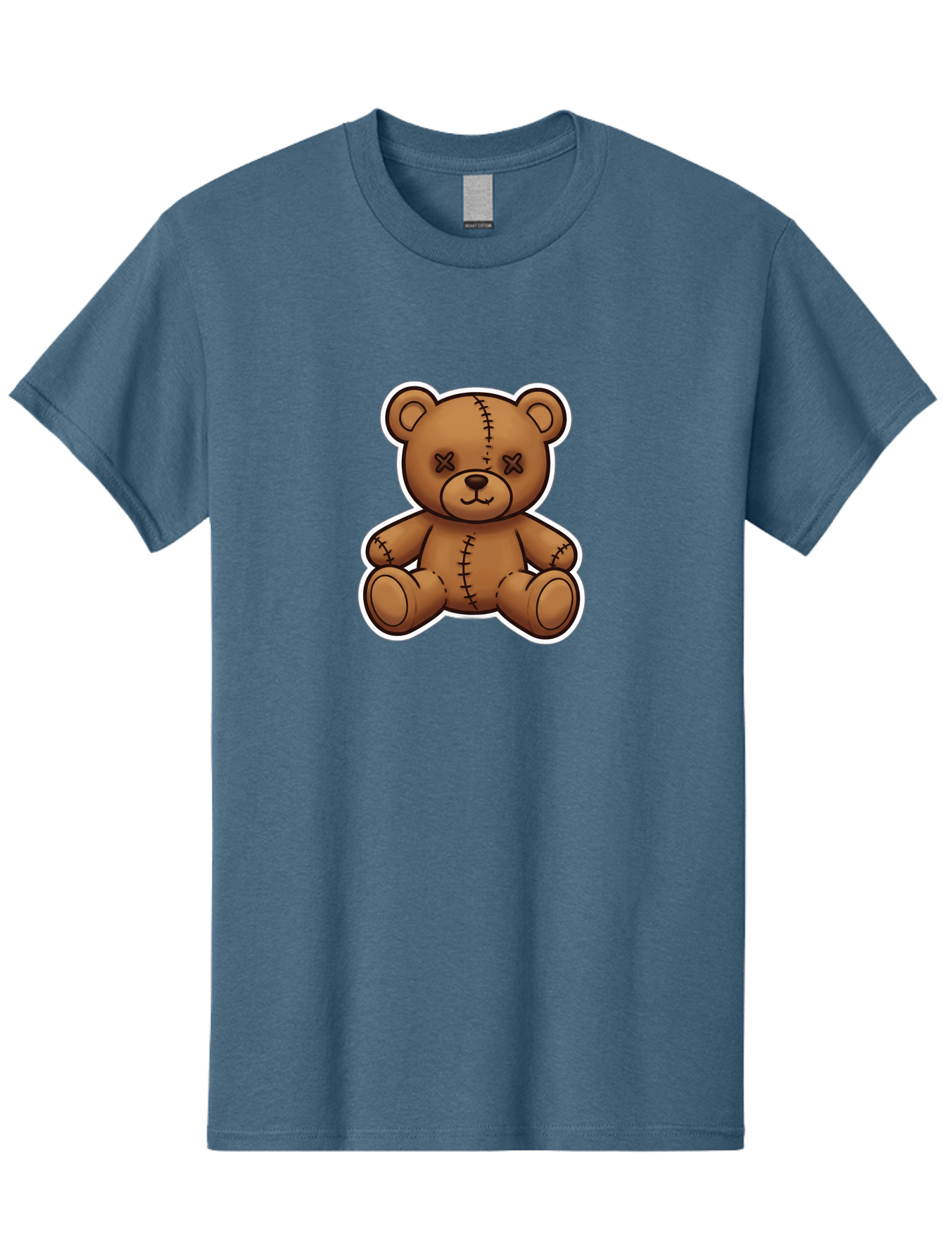 Voodoo-Teddy-Bear-2 Men'S Graphic Tee, 100% Cotton, Comfortable Casual Summer Wear, Machine Washable, Vintage Camera, Old Camera, Antique Camera, Black Camera, Classic Photography, Photography Equipment, Nostalgic Device, Film Camera, Bag080
