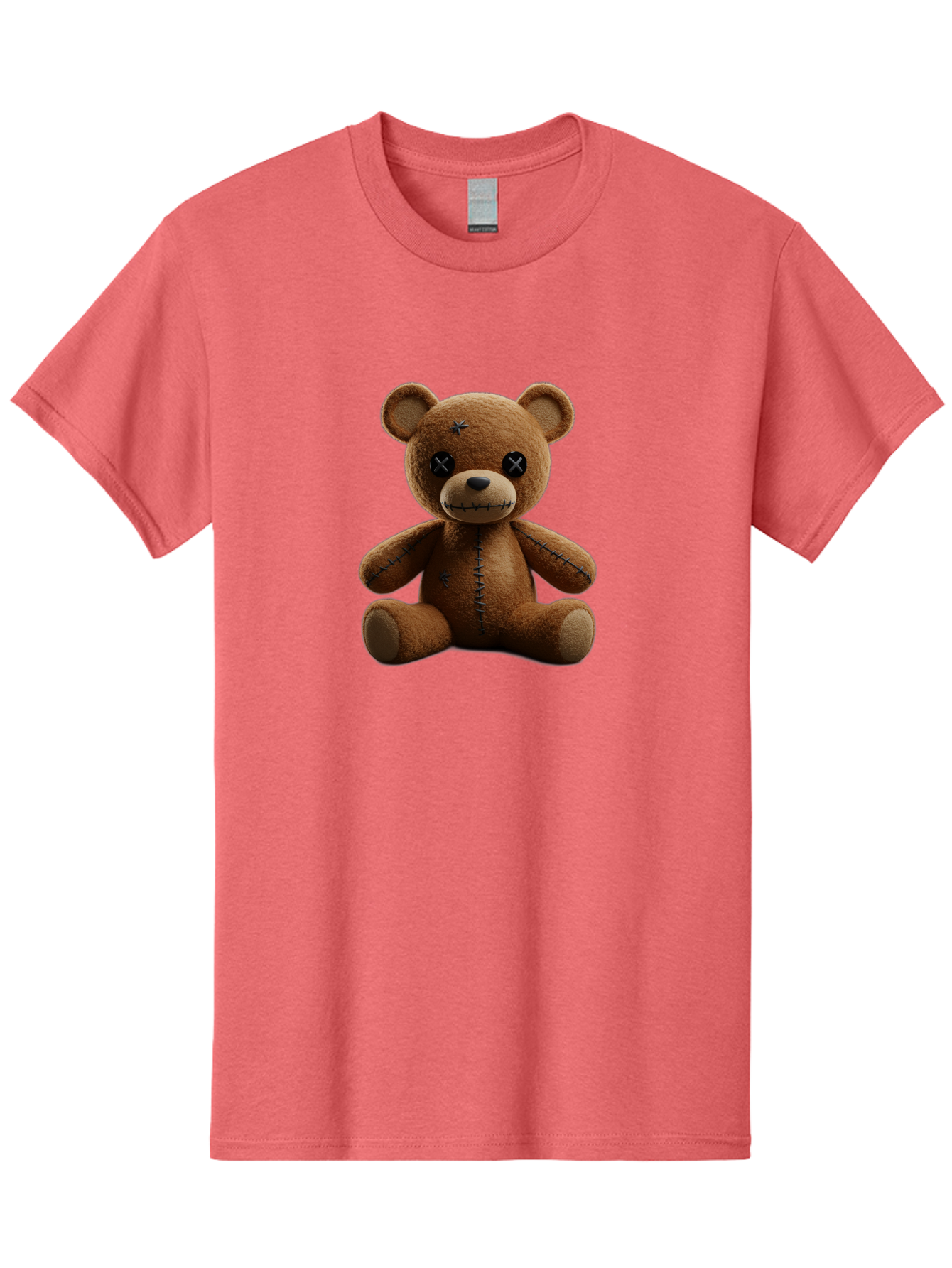 Voodoo-Teddy-Bear-4 Men'S Graphic Tee, 100% Cotton, Comfortable Casual Summer Wear, Machine Washable, Vintage Camera, Old Camera, Antique Camera, Black Camera, Classic Photography, Photography Equipment, Nostalgic Device, Film Camera, Bag082