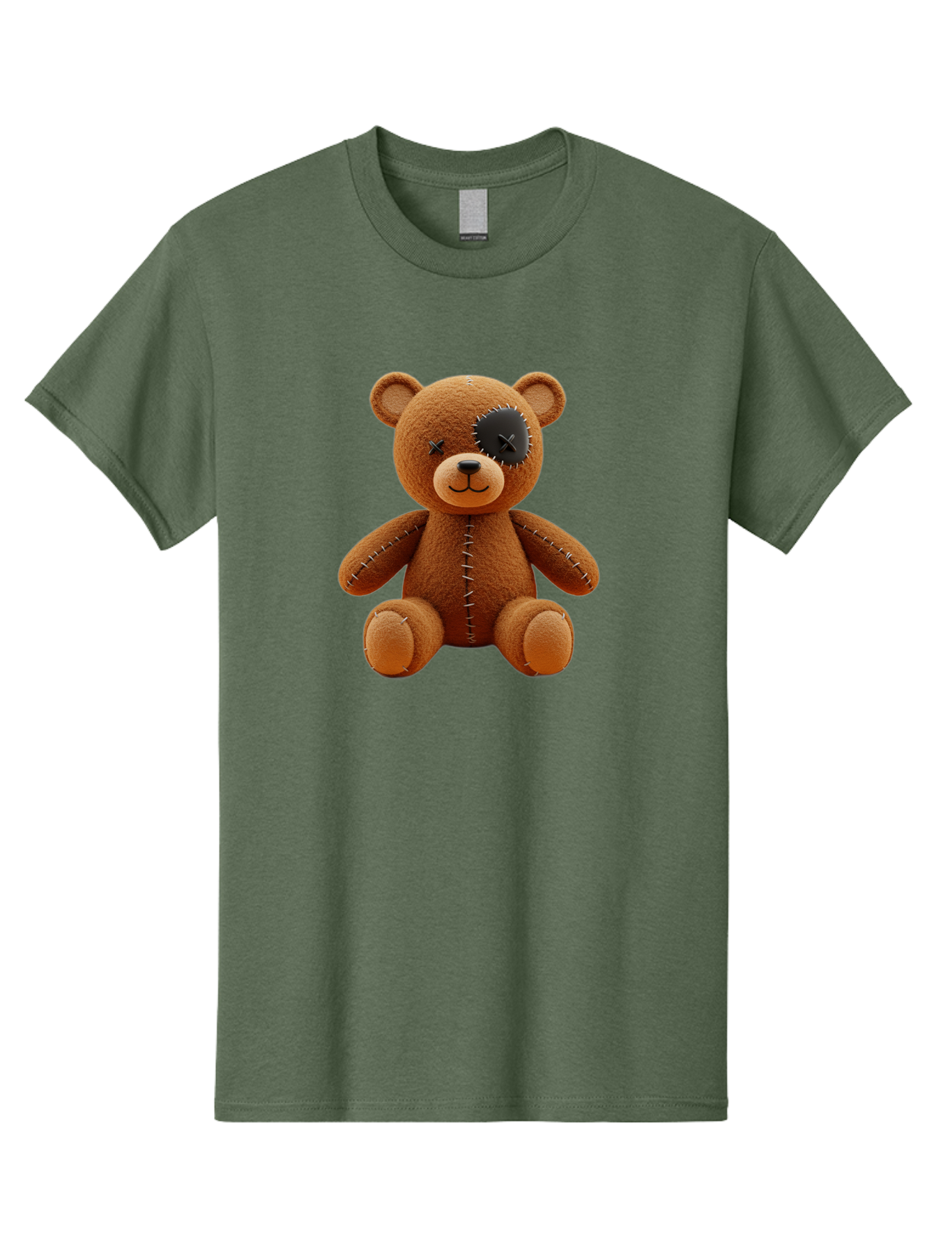 Voodoo-Teddy-Bear-7 Men'S Graphic Tee, 100% Cotton, Comfortable Casual Summer Wear, Machine Washable, Vintage Camera, Old Camera, Antique Camera, Black Camera, Classic Photography, Photography Equipment, Nostalgic Device, Film Camera, Bag085