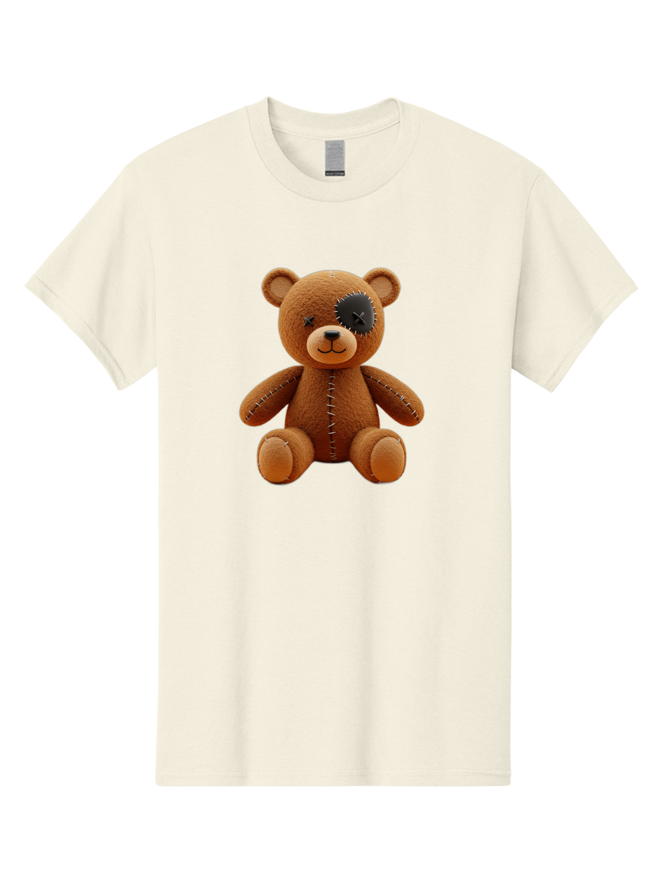 Voodoo-Teddy-Bear-7 Men'S Graphic Tee, 100% Cotton, Comfortable Casual Summer Wear, Machine Washable, Vintage Camera, Old Camera, Antique Camera, Black Camera, Classic Photography, Photography Equipment, Nostalgic Device, Film Camera, Bag085