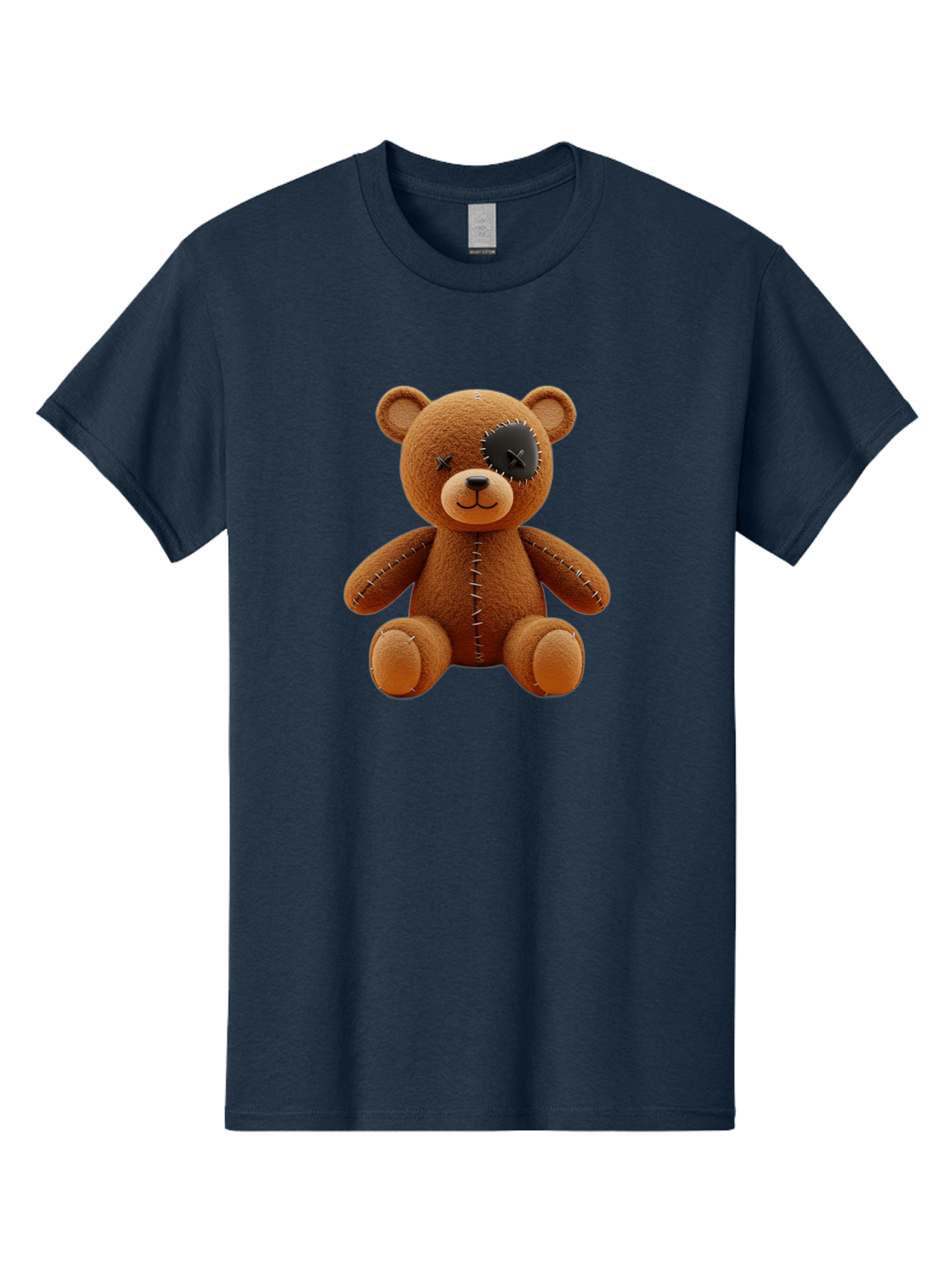 Voodoo-Teddy-Bear-7 Men'S Graphic Tee, 100% Cotton, Comfortable Casual Summer Wear, Machine Washable, Vintage Camera, Old Camera, Antique Camera, Black Camera, Classic Photography, Photography Equipment, Nostalgic Device, Film Camera, Bag085