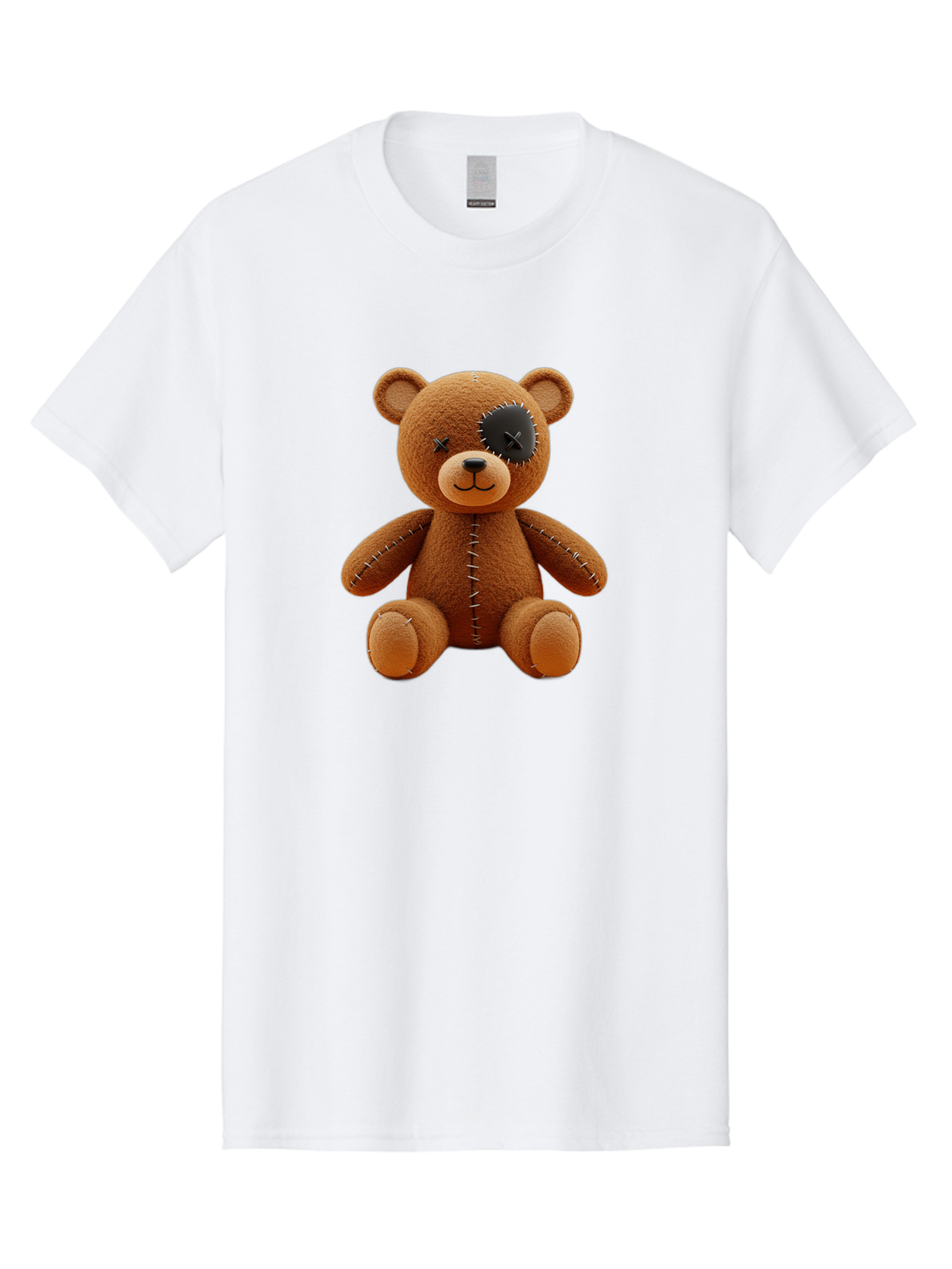 Voodoo-Teddy-Bear-7 Men'S Graphic Tee, 100% Cotton, Comfortable Casual Summer Wear, Machine Washable, Vintage Camera, Old Camera, Antique Camera, Black Camera, Classic Photography, Photography Equipment, Nostalgic Device, Film Camera, Bag085